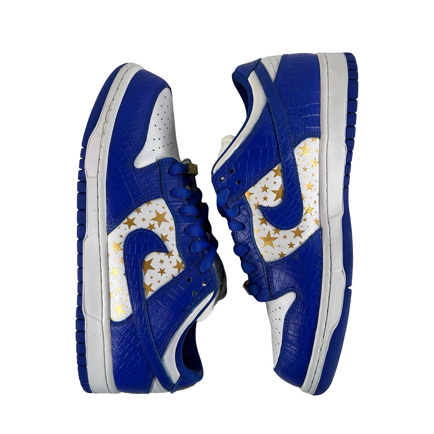 DH3228 100 Nike SB Dunk Low Supreme Stars Hyper Royal (2021) [USED] - 9 M (Used)