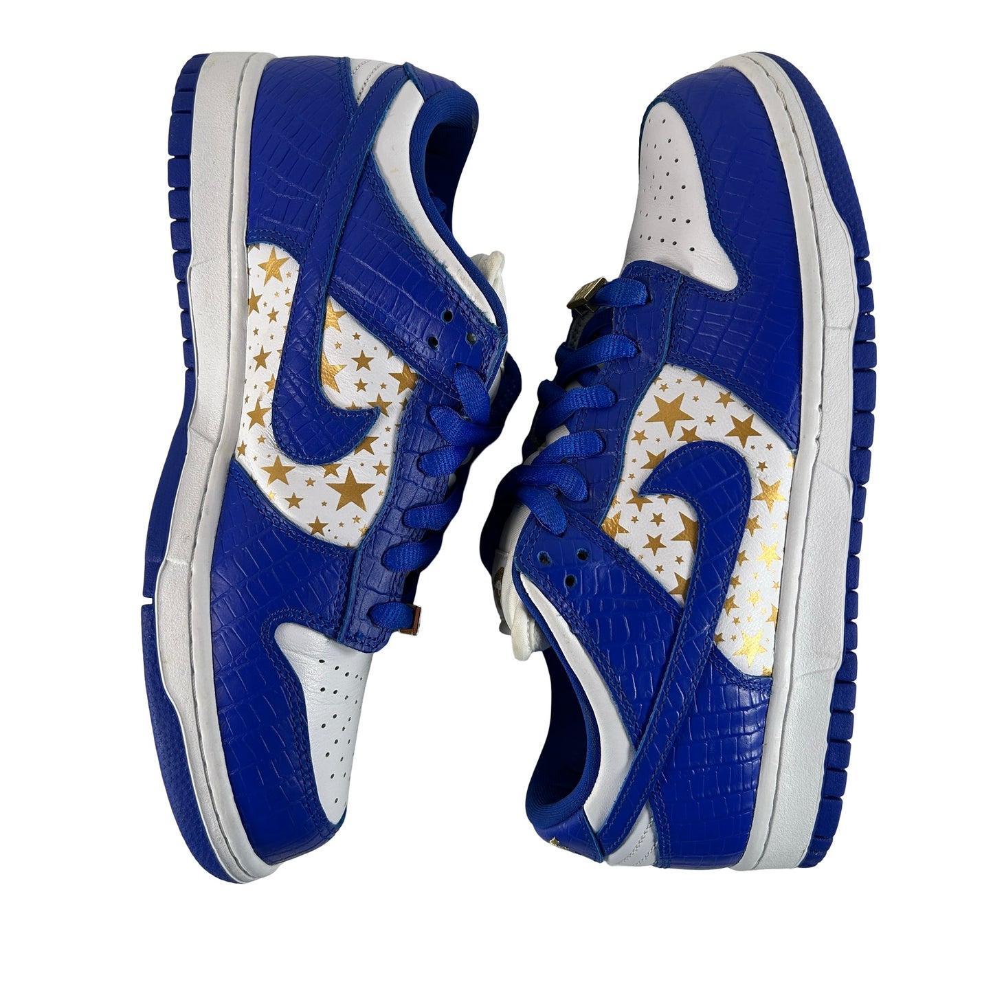 DH3228 100 Nike SB Dunk Low Supreme Stars Hyper Royal (2021) [USED] - 9 M (Used)