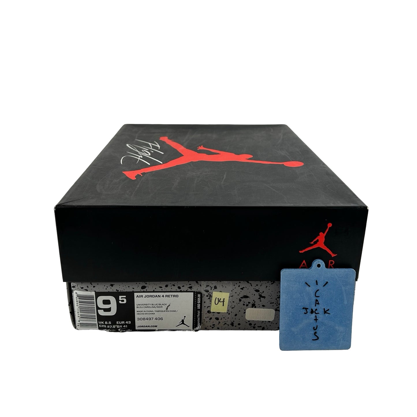 308497 406 Jordan 4 Travis Scott Cactus Jack [USED] - 9.5 M (Used4)