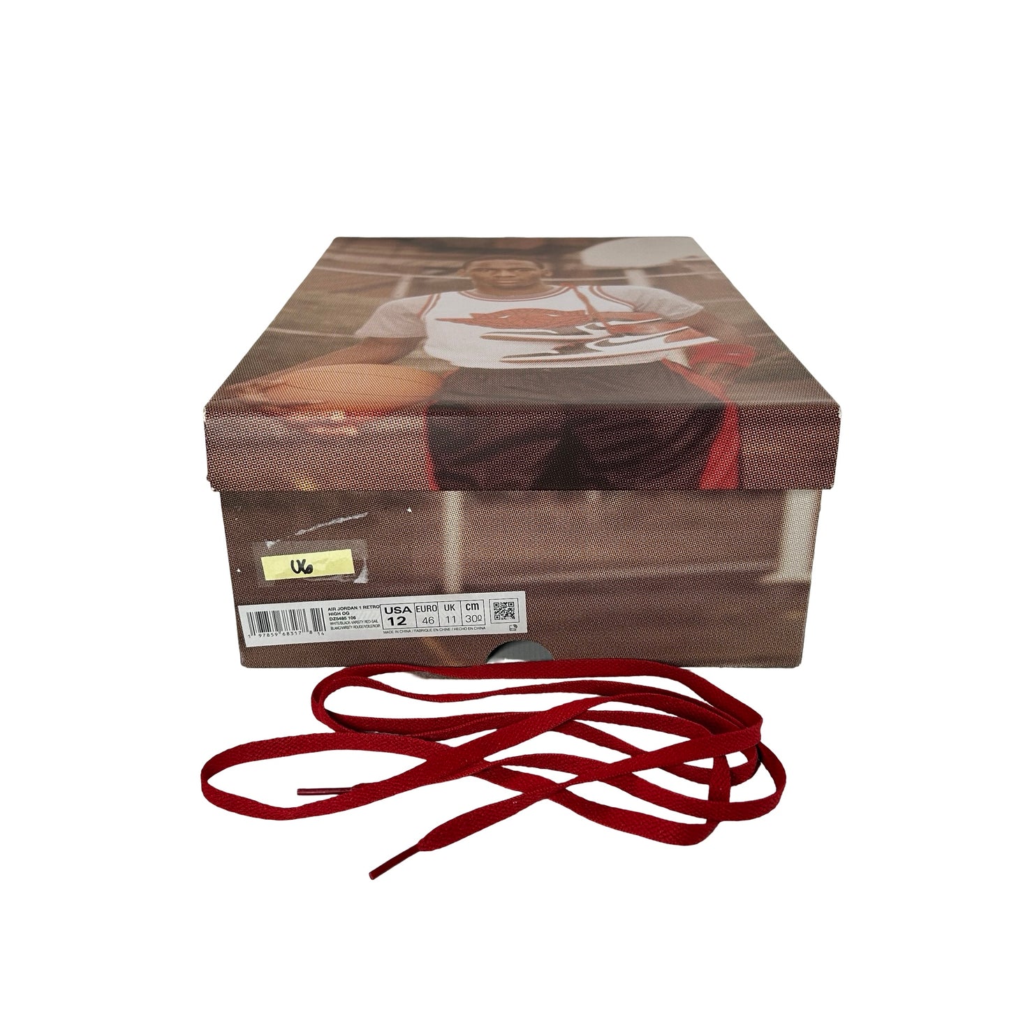 DZ5485 106 Jordan 1 Retro High OG Black Toe Reimagined [USED] - 12 M (Used6)