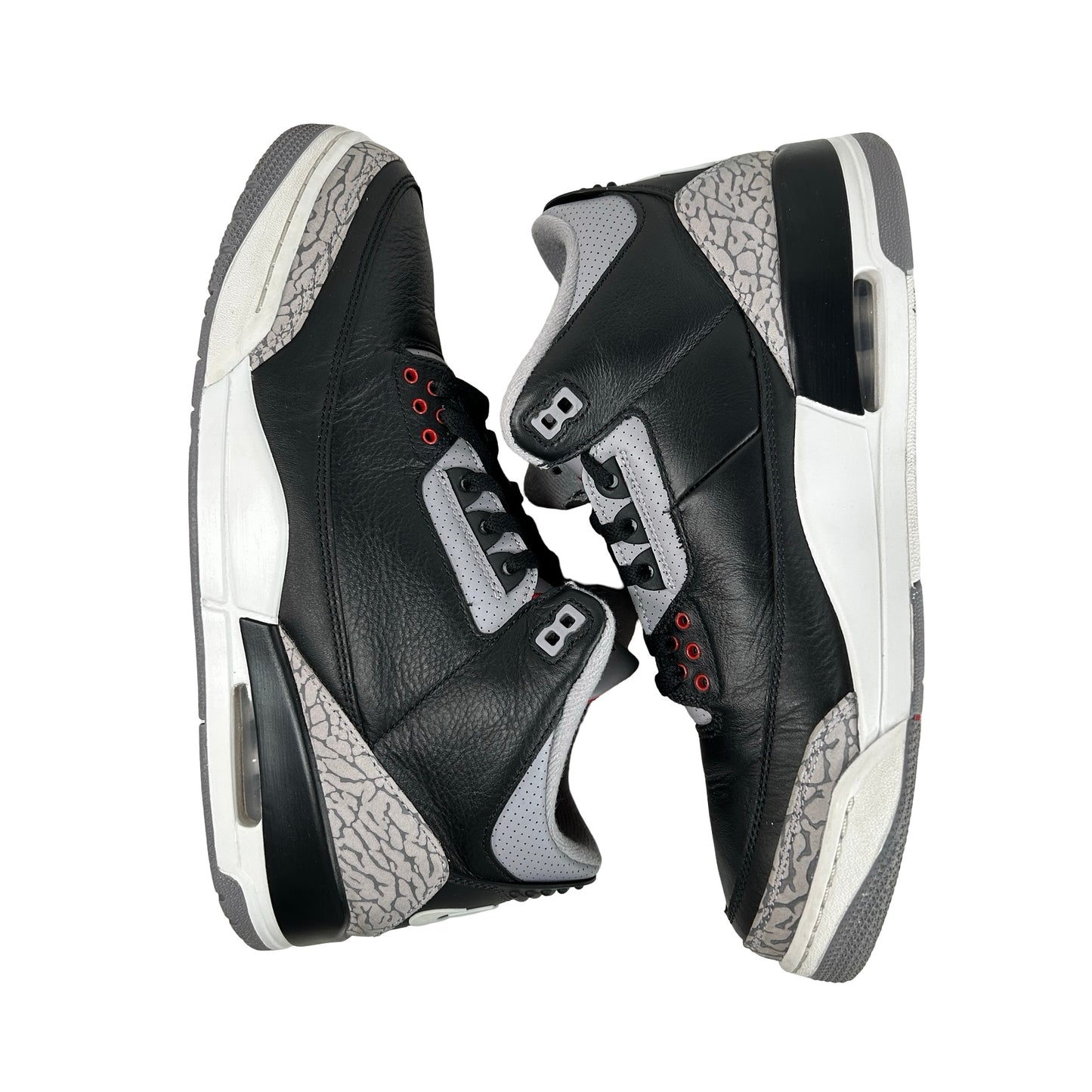 DN3707 010 Jordan 3 Retro Black Cement Reimagined (2024) [USED] - 12 M (Used) (Replace Box)