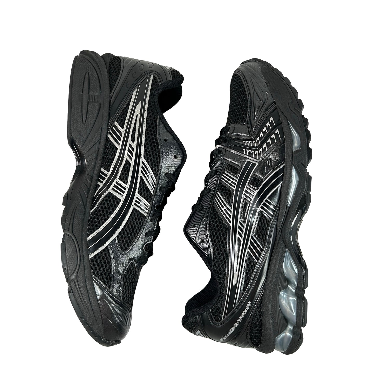 1201A019 006 ASICS Gel-Kayano 14 Black Pure Silver [USED] - 11.5 M (Used4)