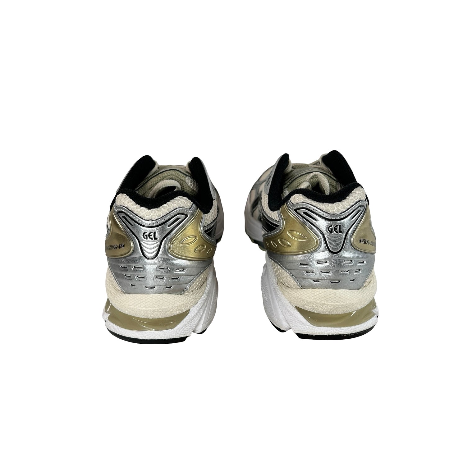 1203A537 200 ASICS Gel-Kayano 14 Birch Pure Silver [USED] - 11 M (Used)