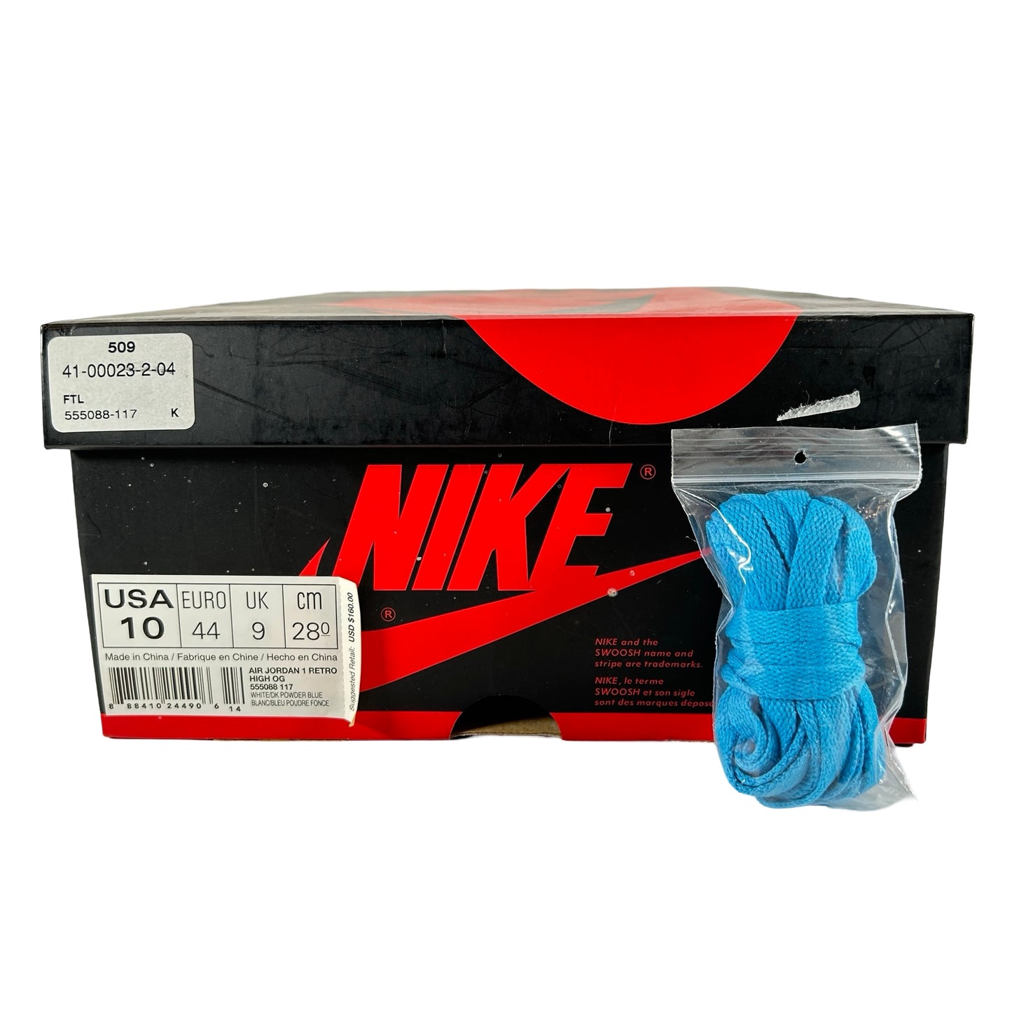 555088 117 Jordan 1 Retro High OG UNC [USED] - 10 M (Used)
