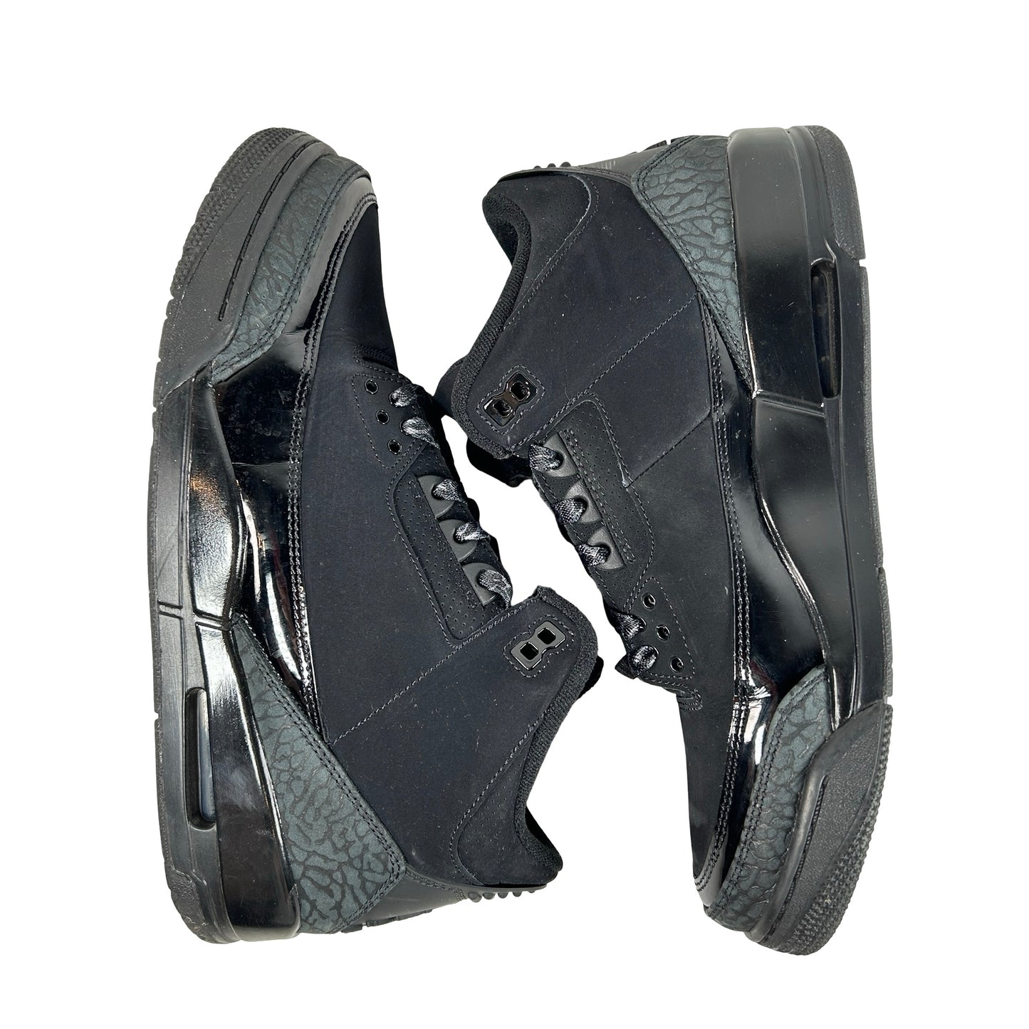 CT8532 001 Jordan 3 Retro Black Cat (2025) [USED] - 10 M (Used12)