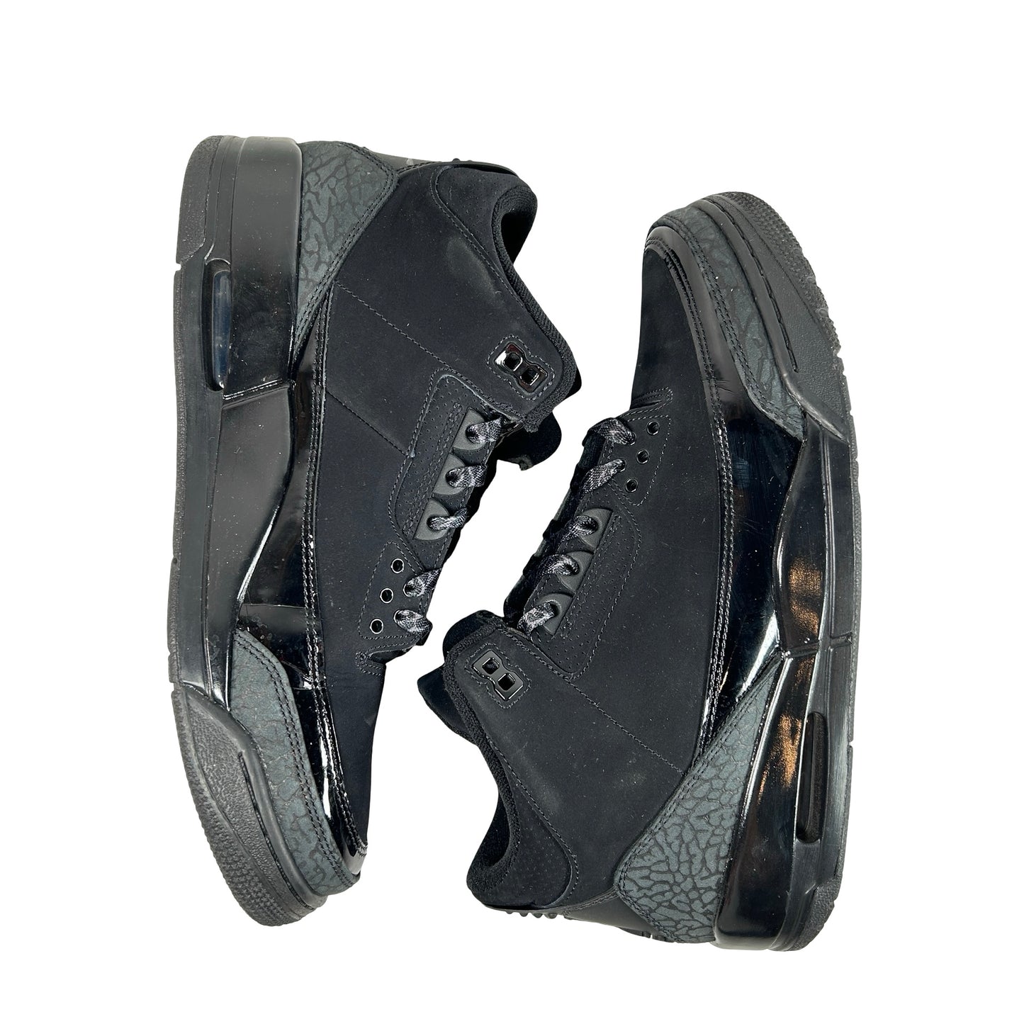 CT8532 001 Jordan 3 Retro Black Cat (2025) [USED] - 10 M (Used12)