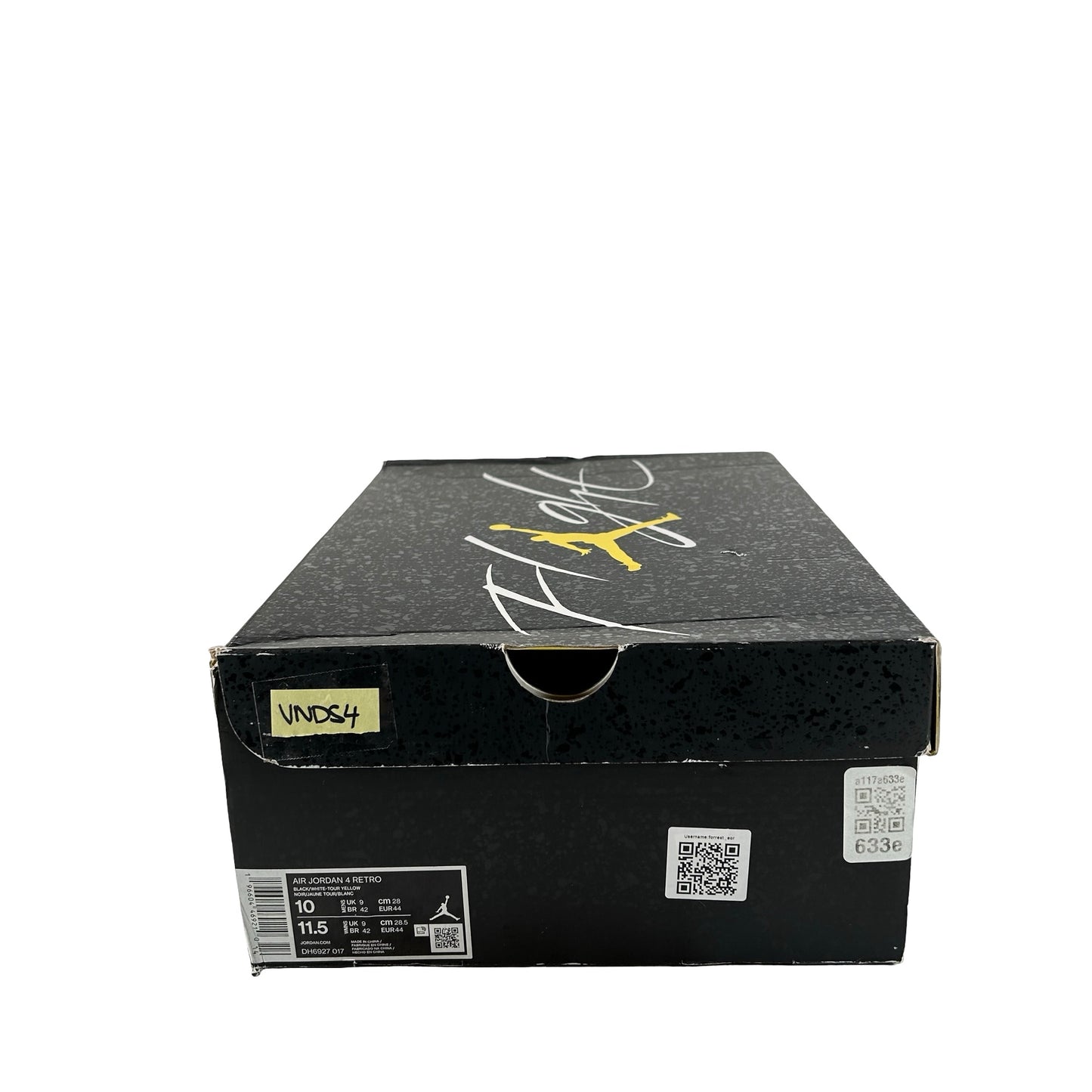 DH6927 017 Jordan 4 Retro Thunder [USED] - 10 M (VNDS4)