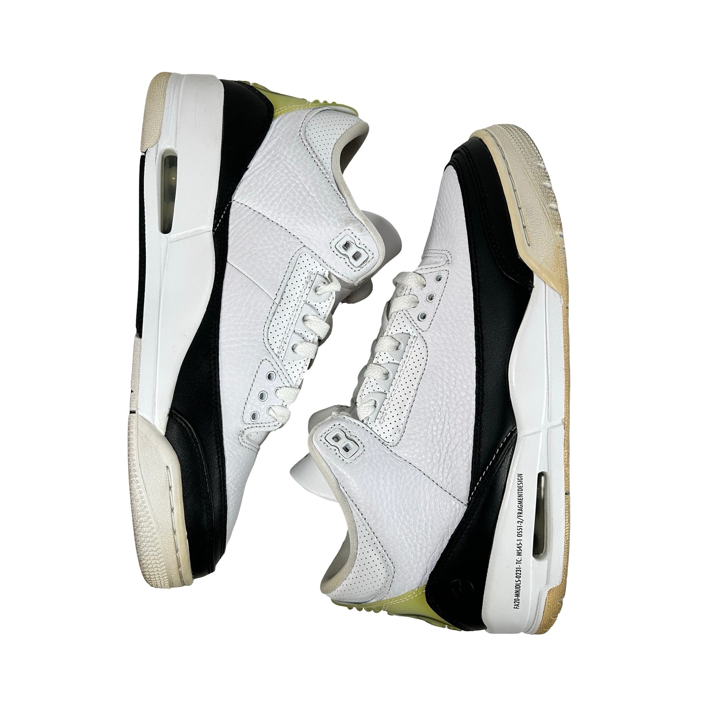 DA3595 100 Jordan 3 Fragmento retro