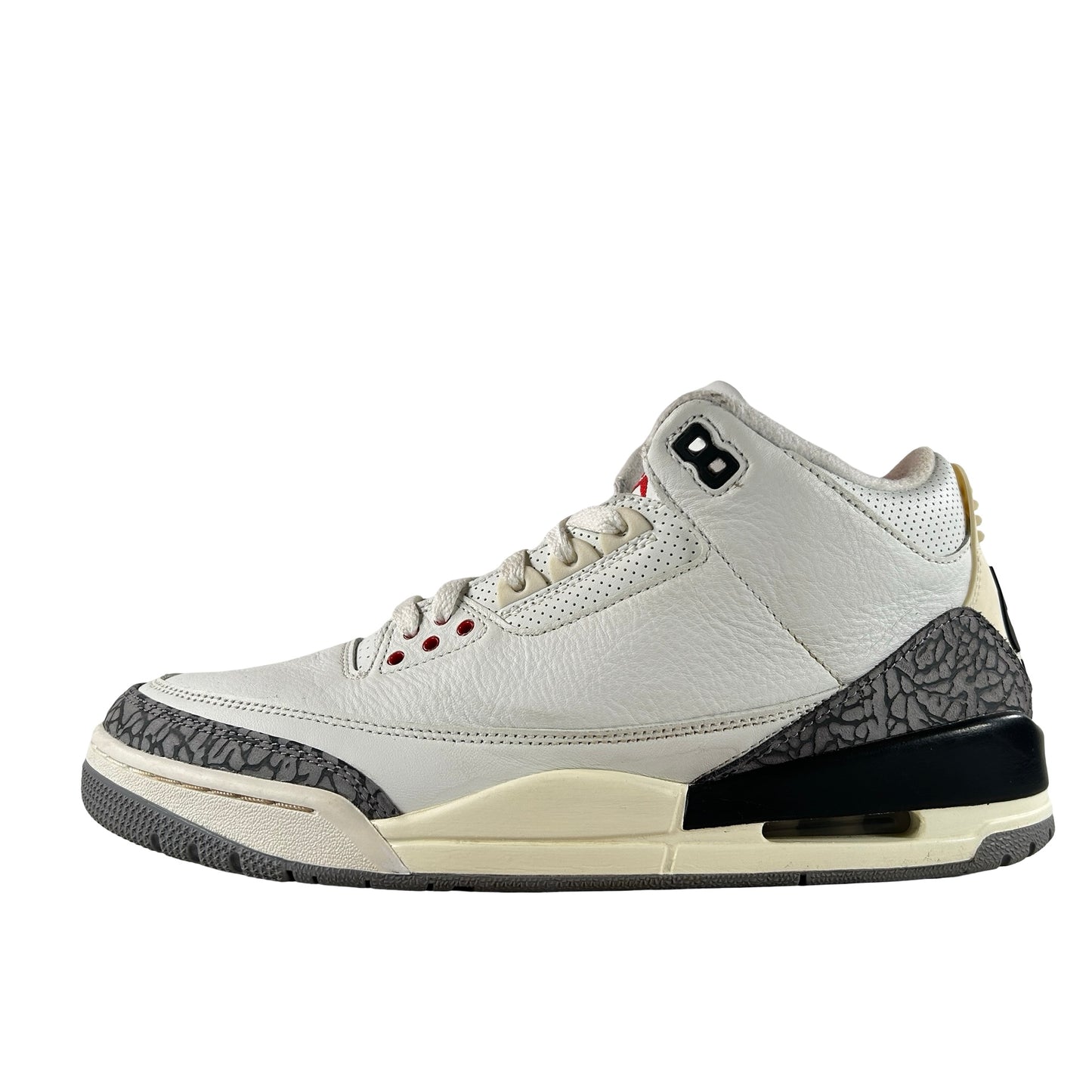 DN3707 100 Jordan 3 Retro White Cement Reimagined [USED] - 10.5 M (Used2) (No Box)