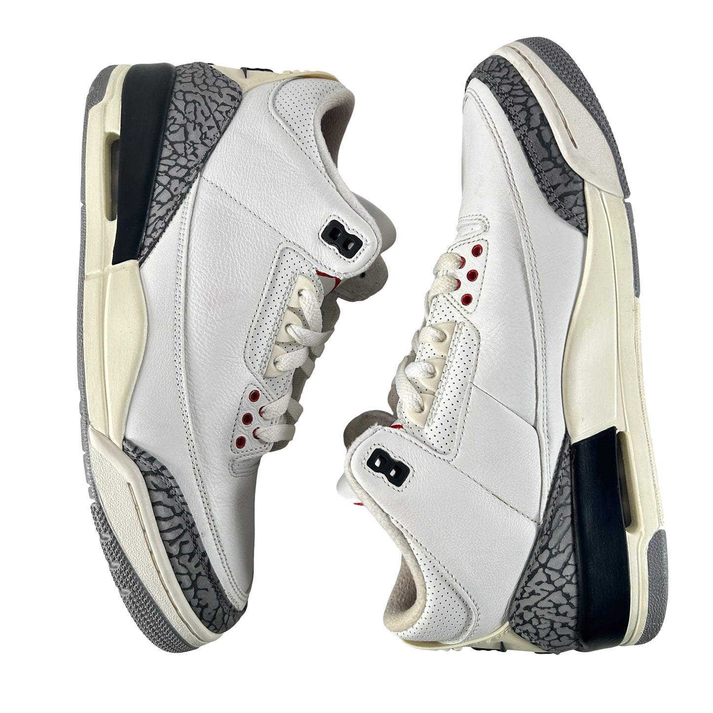 DN3707 100 Jordan 3 Retro White Cement Reimagined [USED] - 10.5 M (Used2) (No Box)
