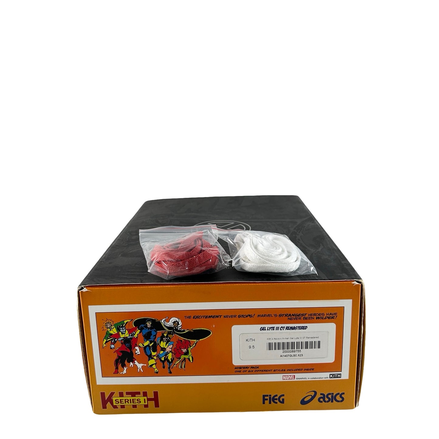 1201A957 750 Kith Marvel X-Men Wolverine 1980 Opened Box (Trading Card Not Included) [USED] - 9.5 M (Used)
