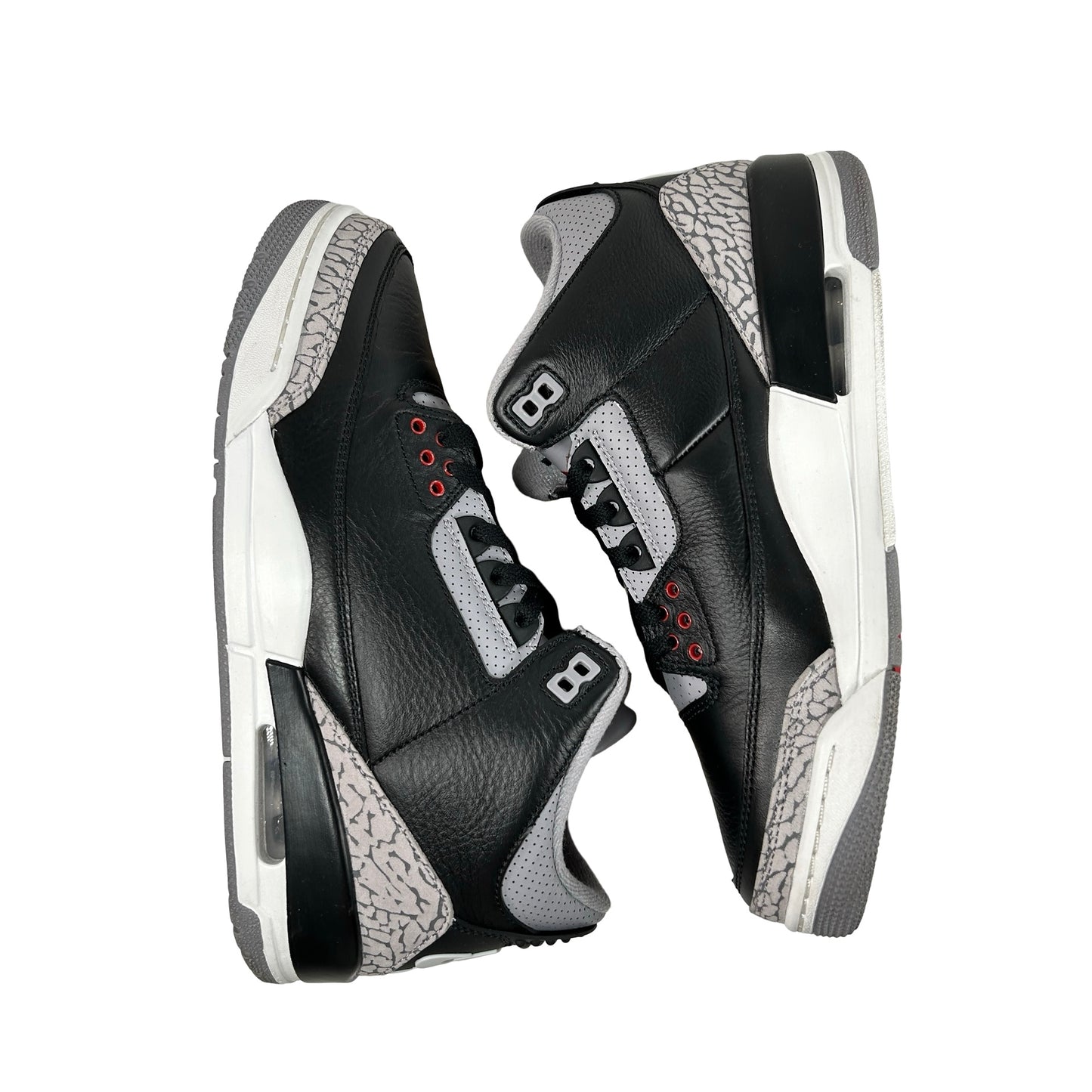 DN3707 010 Jordan 3 Retro Black Cement Reimagined (2024) [USED] - 9 M (Used21)
