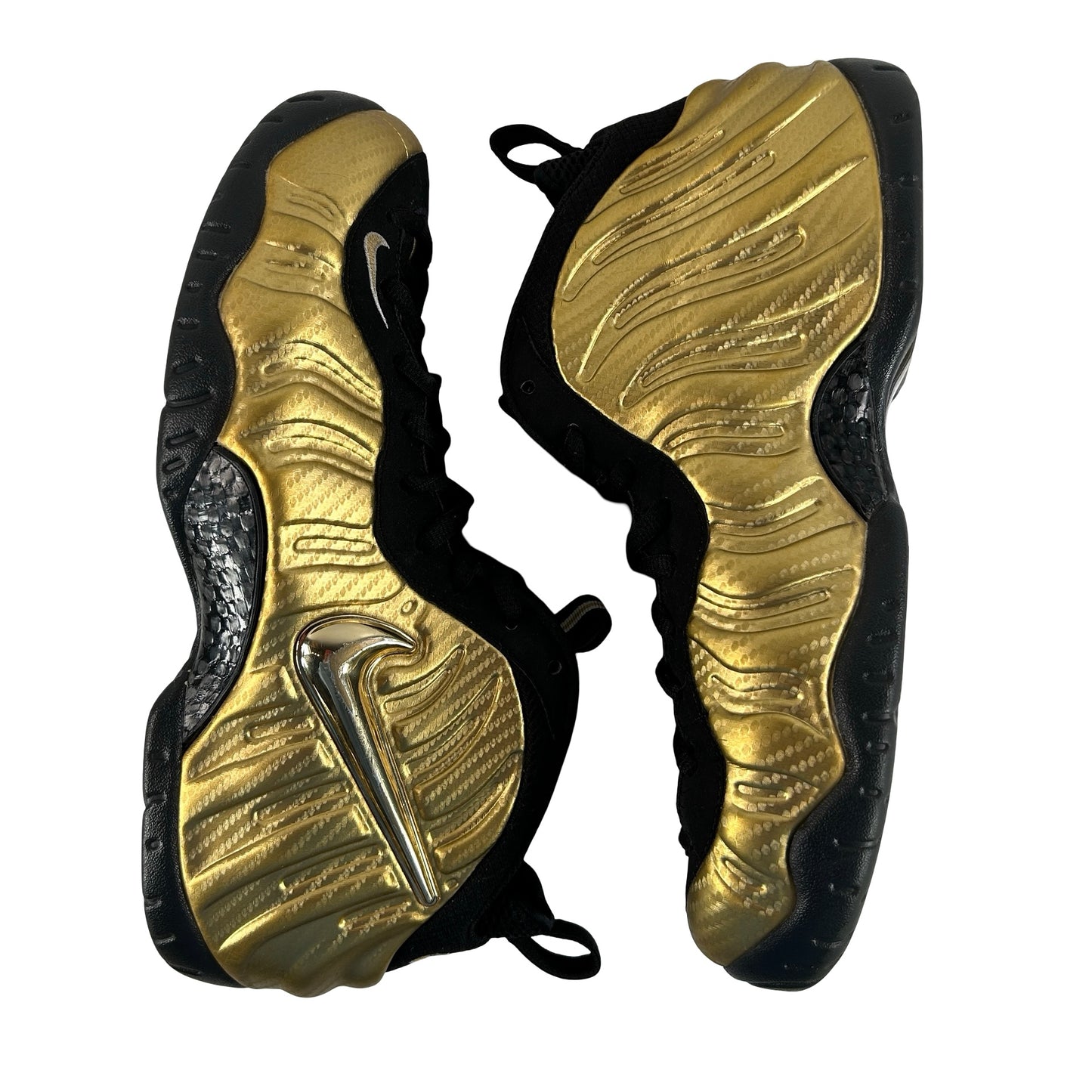 624041 701 Nike Air Foamposite Pro Metallic Gold [USED] - 11.5 M (Used2) (No Box2)