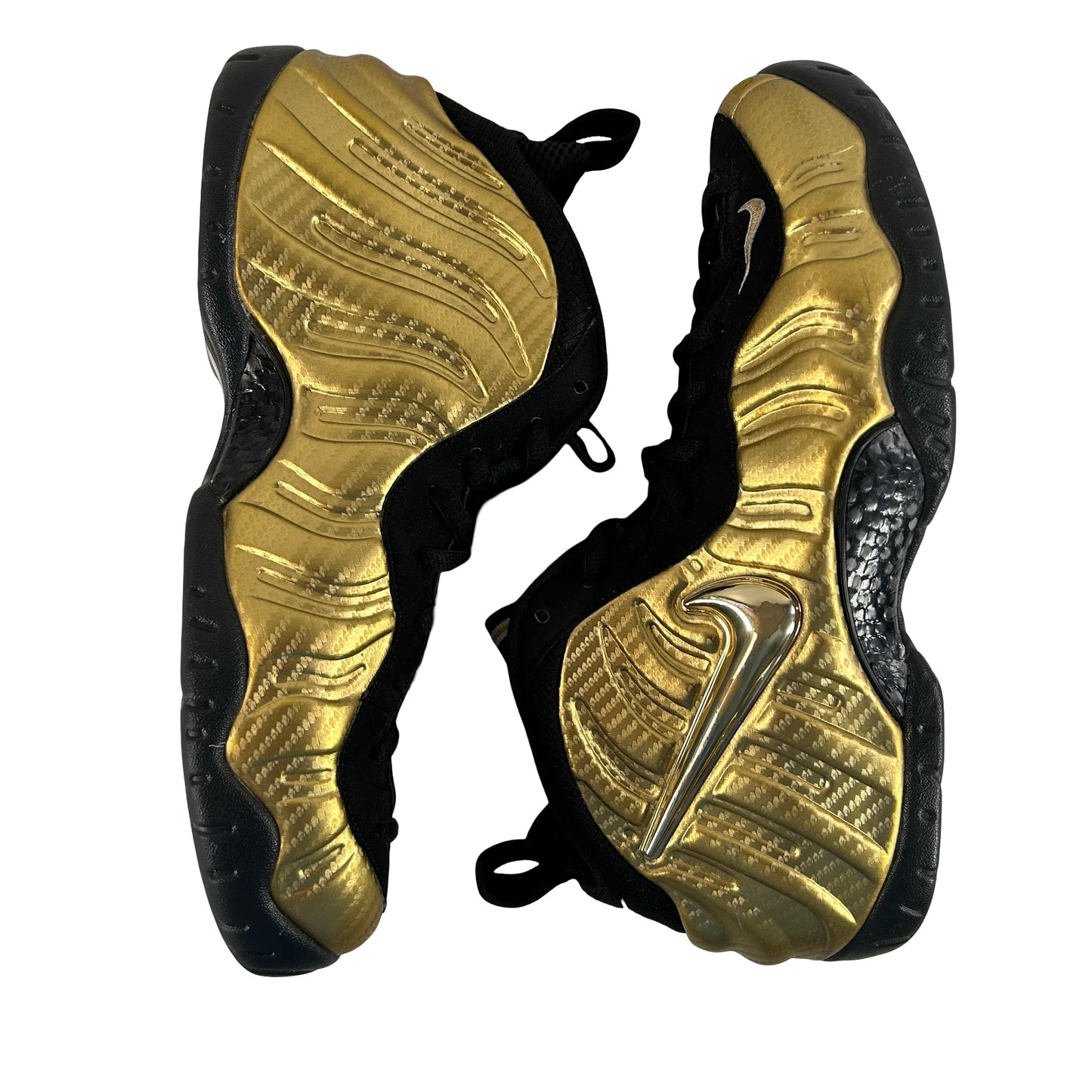 624041 701 Nike Air Foamposite Pro Metallic Gold [USED] - 11.5 M (Used2) (No Box2)