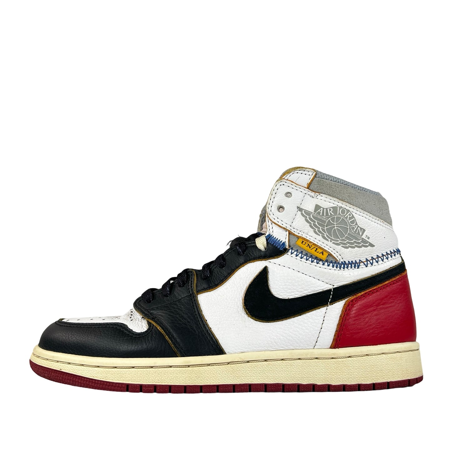 BV1300 106 Jordan 1 Retro High Union Los Angeles Black Toe [USED] - 8 M (Used)