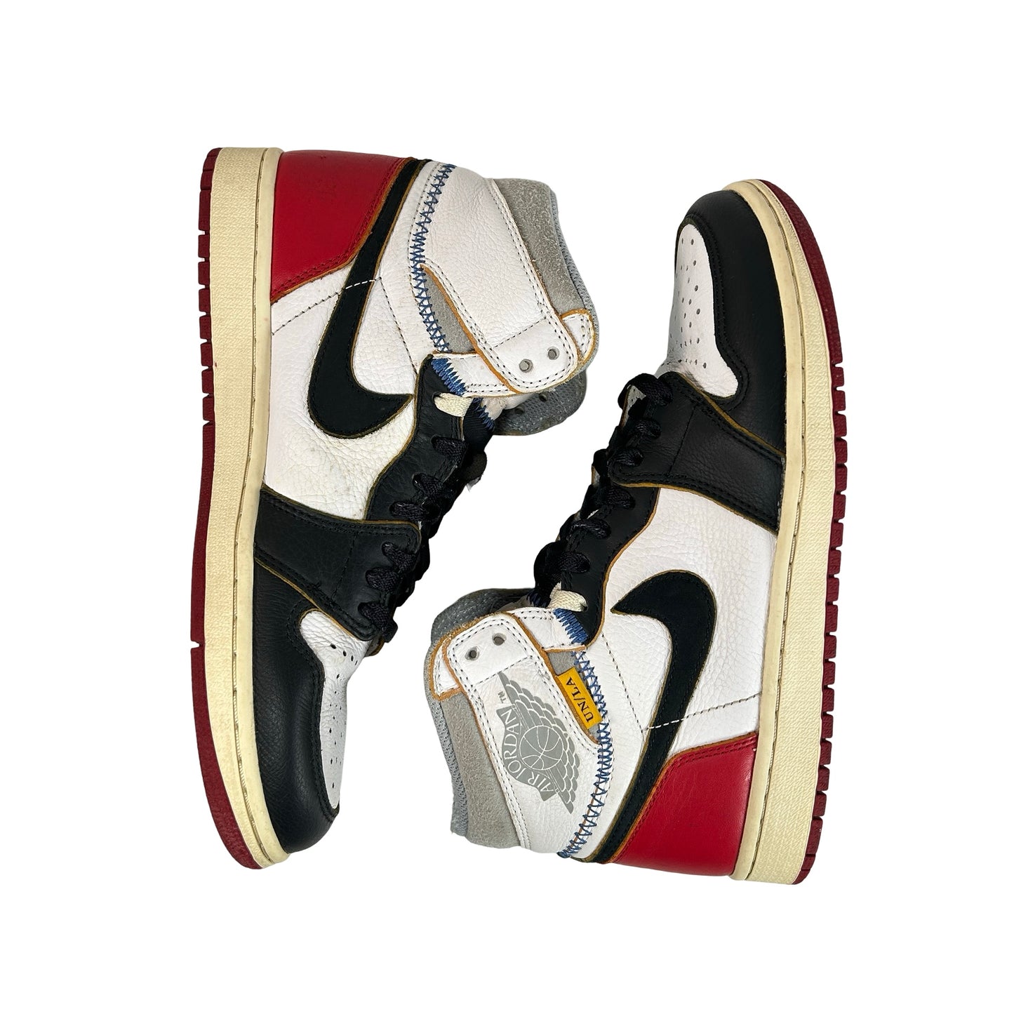 BV1300 106 Jordan 1 Retro High Union Los Angeles Black Toe [USED] - 8 M (Used)