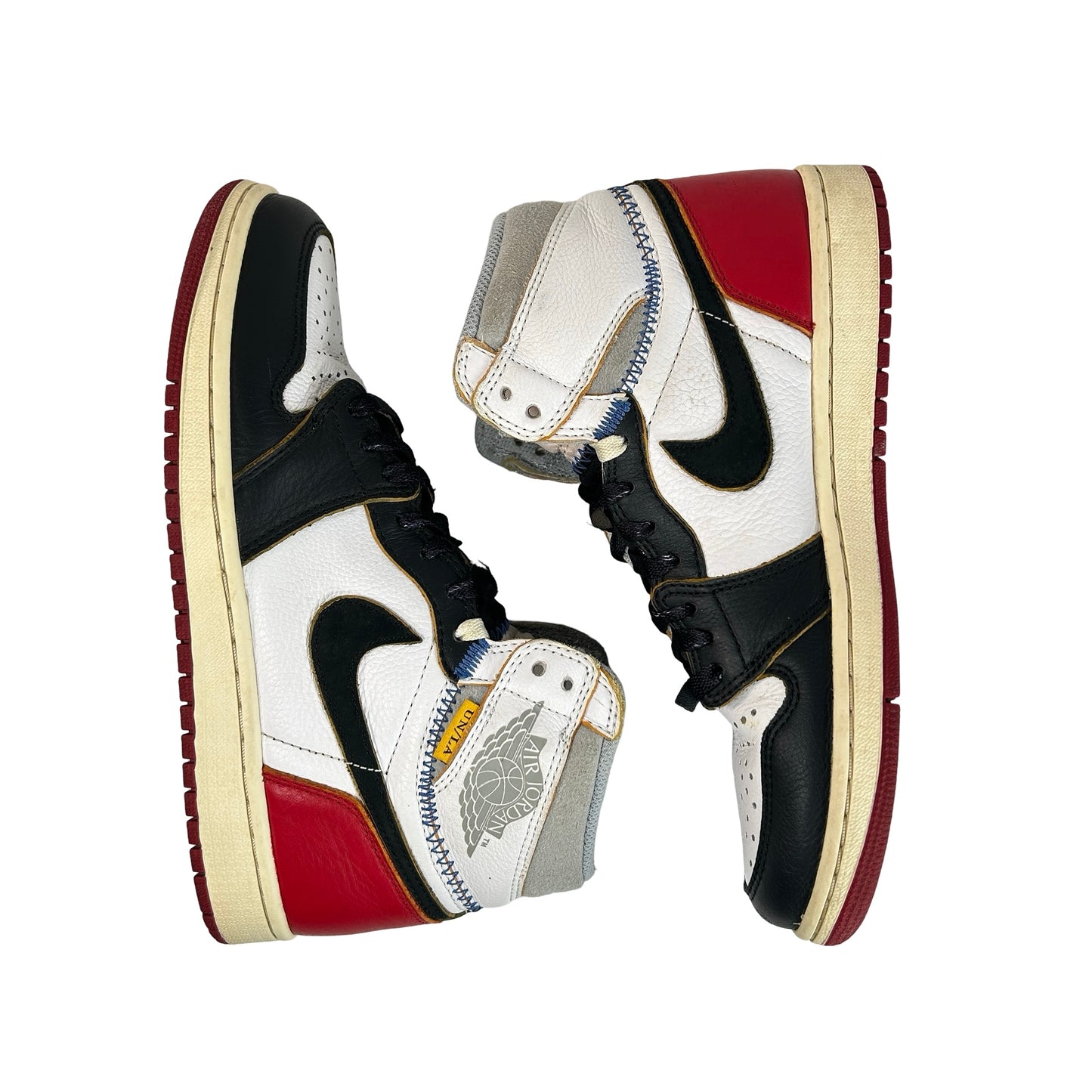 BV1300 106 Jordan 1 Retro High Union Los Angeles Black Toe [USED] - 8 M (Used)