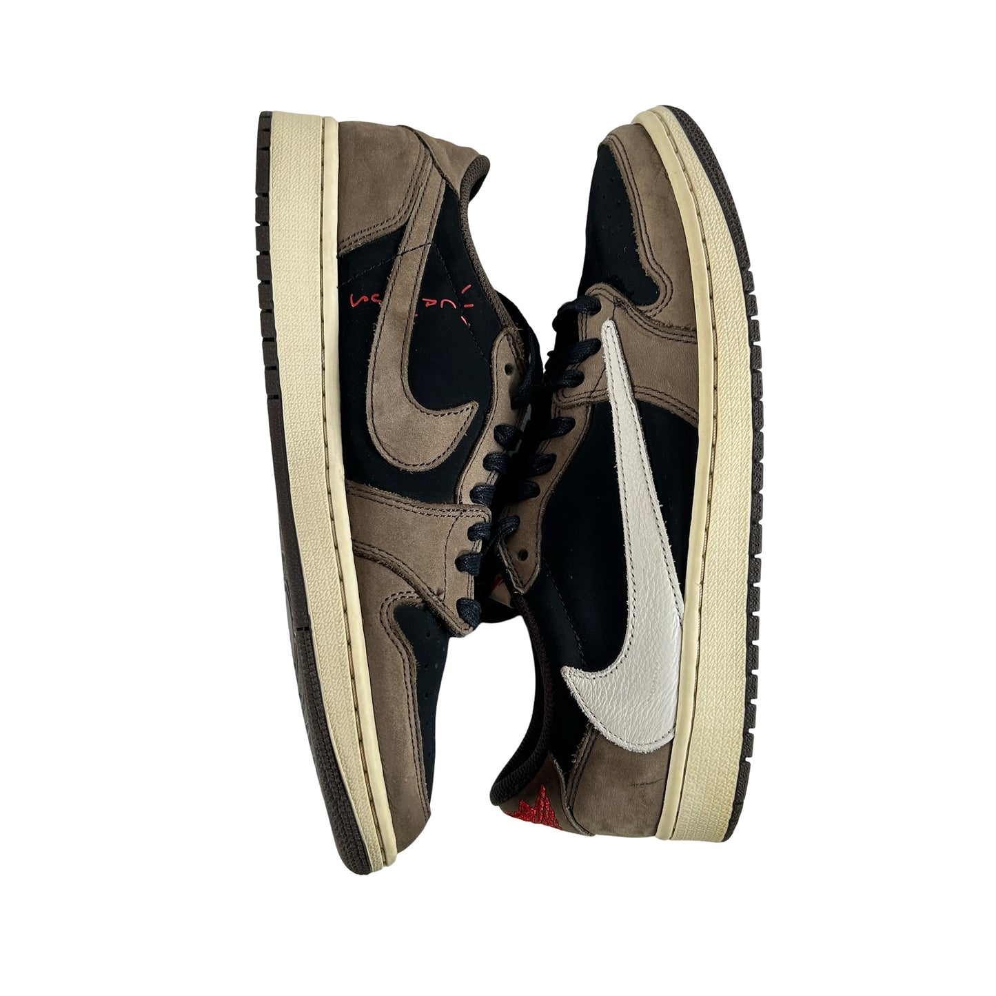 CQ4277 001 Jordan 1 Low Travis Scott Mocha [USED] - 9.5 M (Used)
