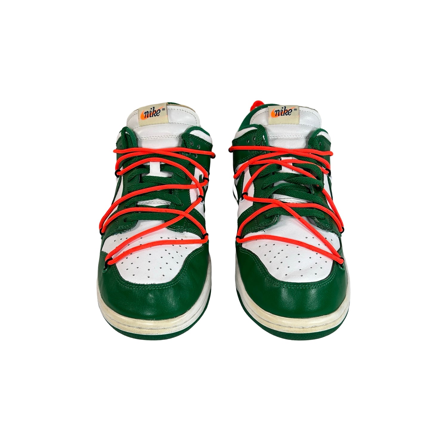 CT0856 100 Nike Dunk Low Off-White Green [USED] - 10 M (Used2)