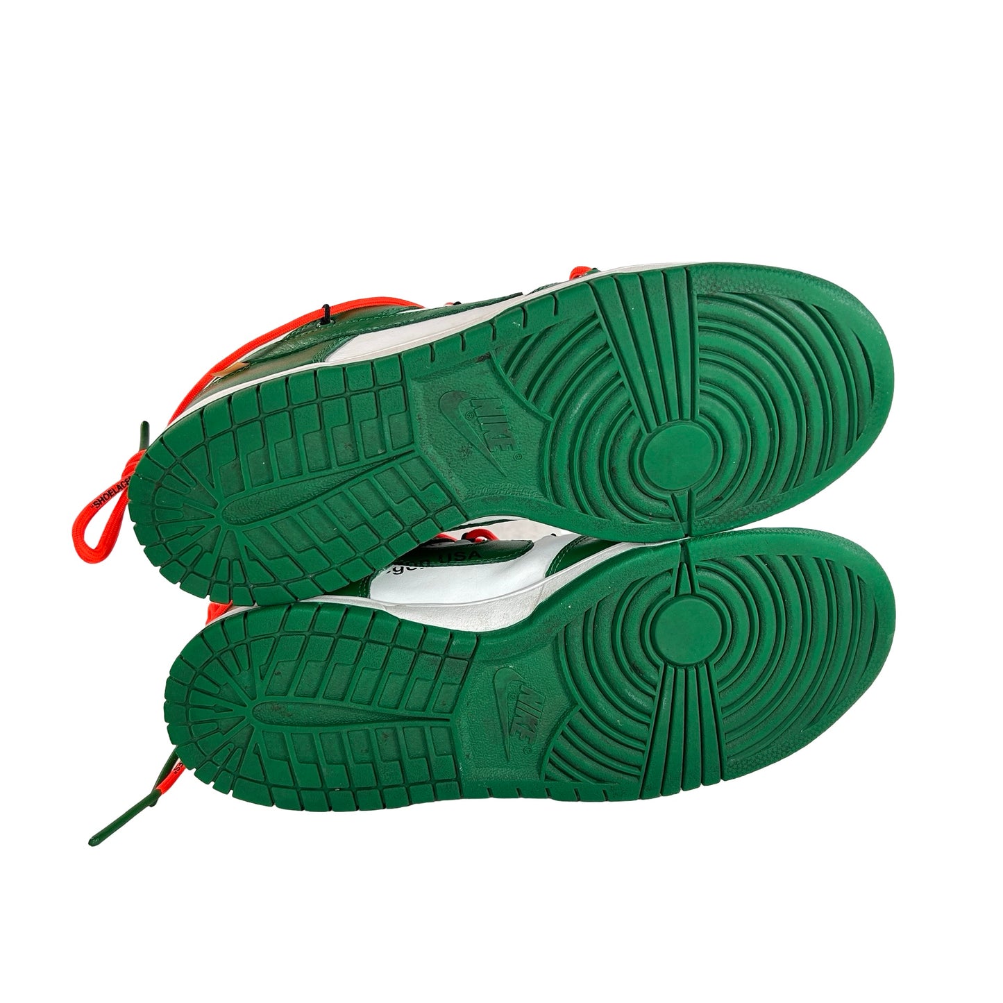 CT0856 100 Nike Dunk Low Off-White Green [USED] - 10 M (Used2)