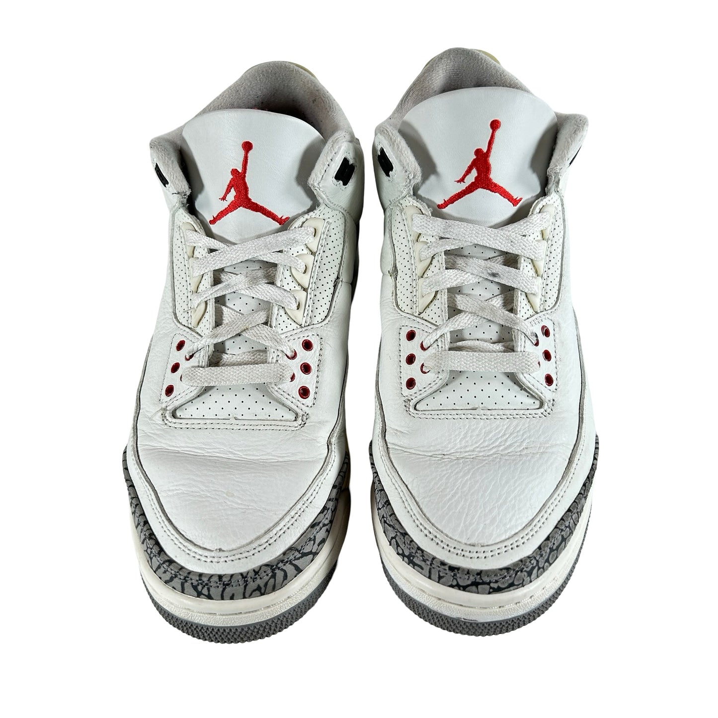 DN3707 100 Jordan 3 Retro White Cement Reimagined [USED] - 9.5 M (Used2) (No Box2)
