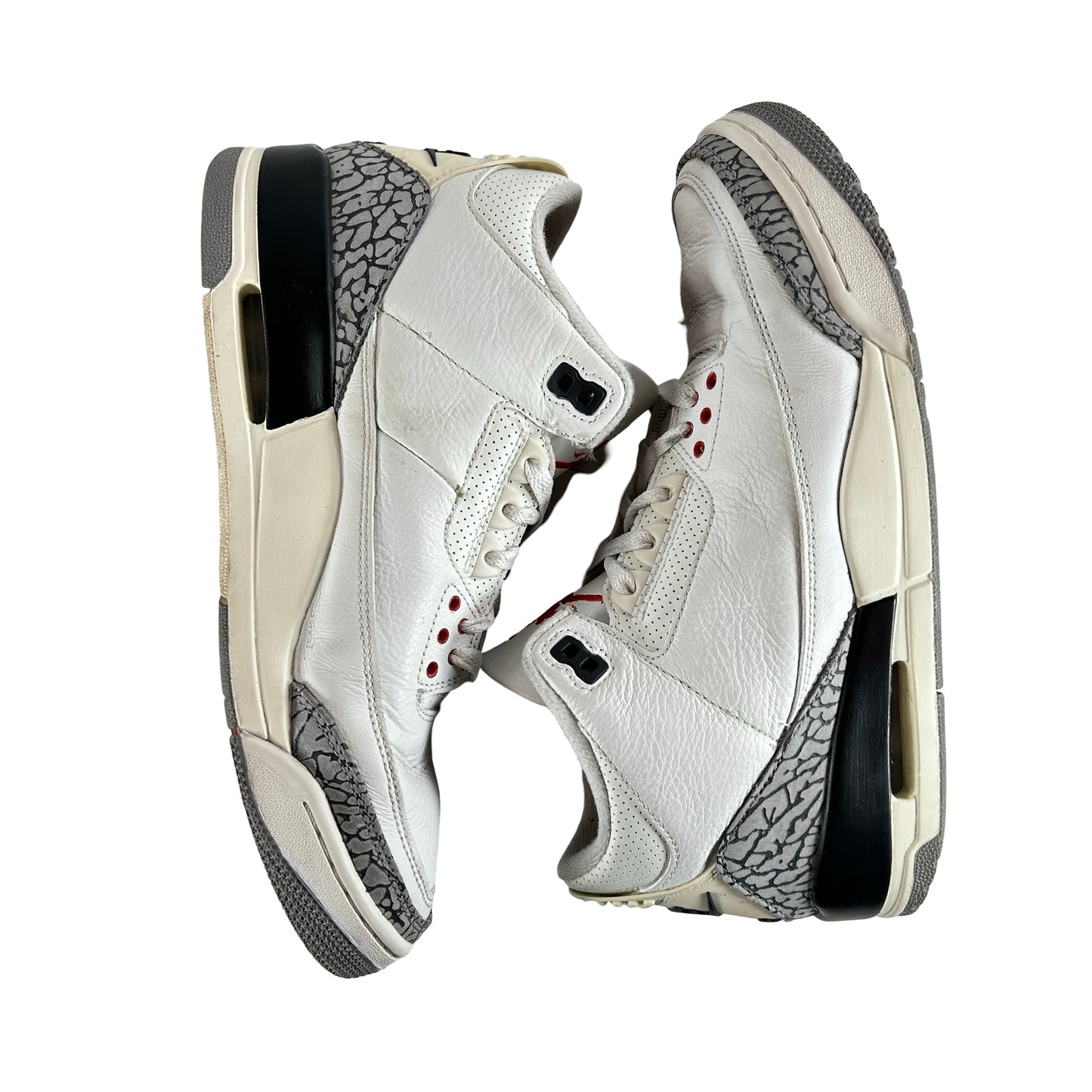 DN3707 100 Jordan 3 Retro White Cement Reimagined [USED] - 9.5 M (Used2) (No Box2)