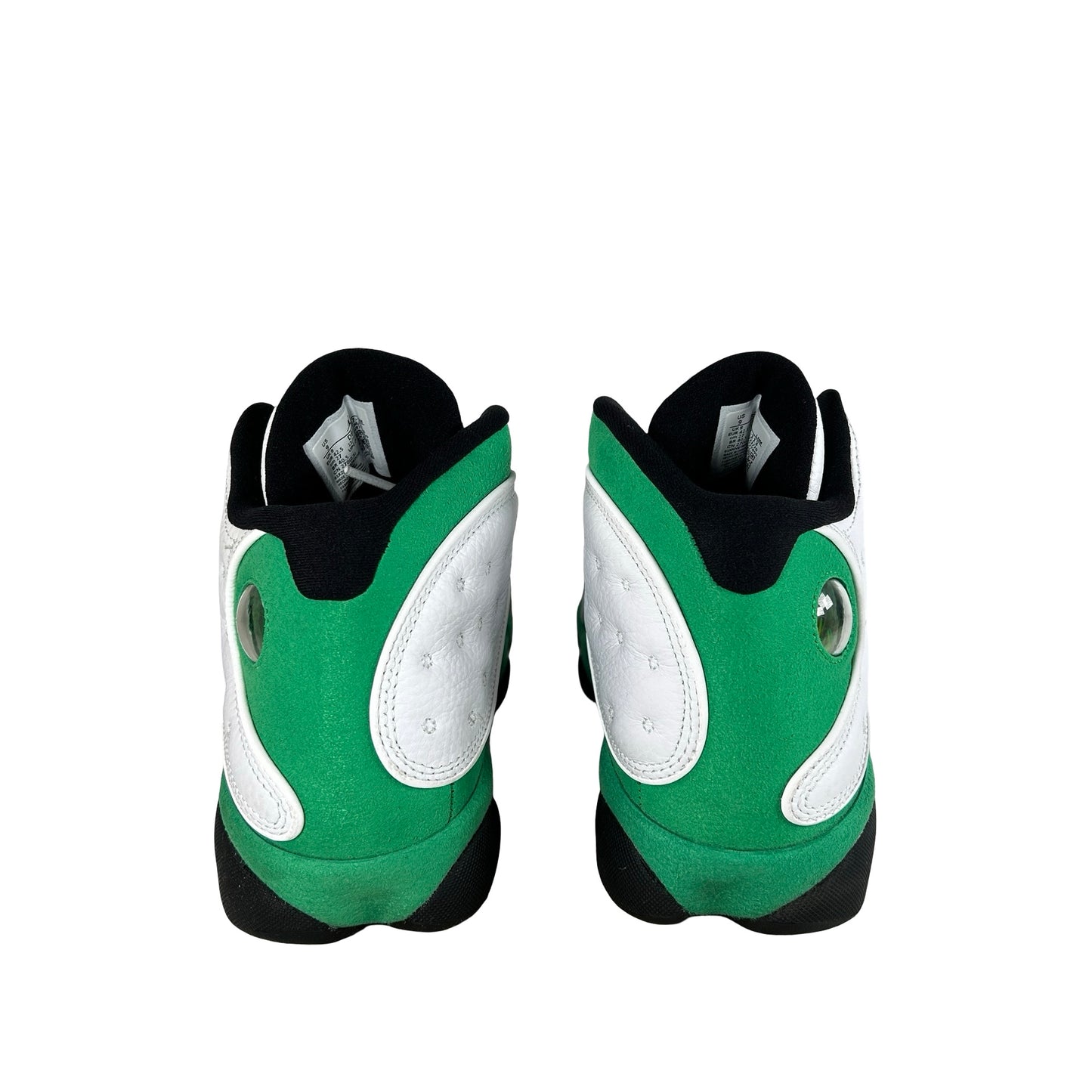 DB6537 113 Jordan 13 Retro White Lucky Green [USED] - 9 M (Used)