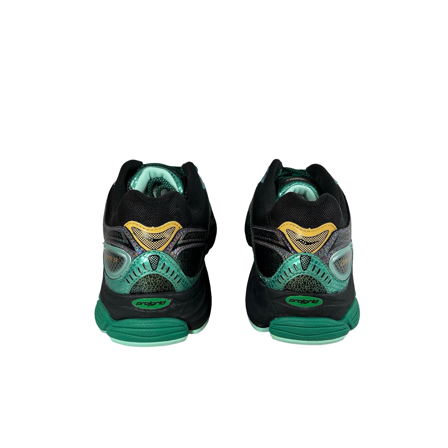 S70934 2 Saucony ProGrid Omni 9 Glowaconstrictor Green [USED] - 11.5 M (Used)