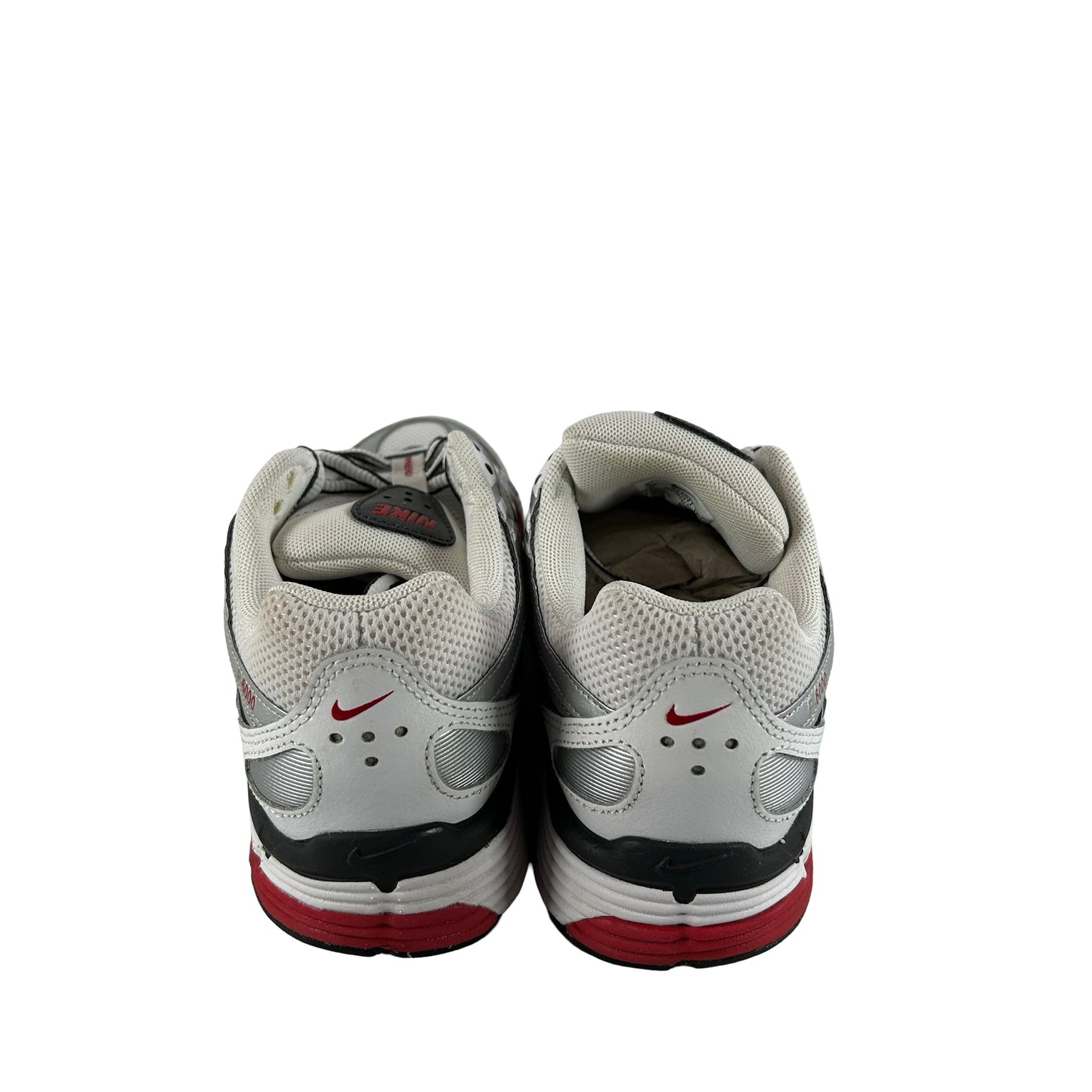 BV1021 101 Nike P-6000 White Gold Red (Women's) [USED] - 7 W (Used)