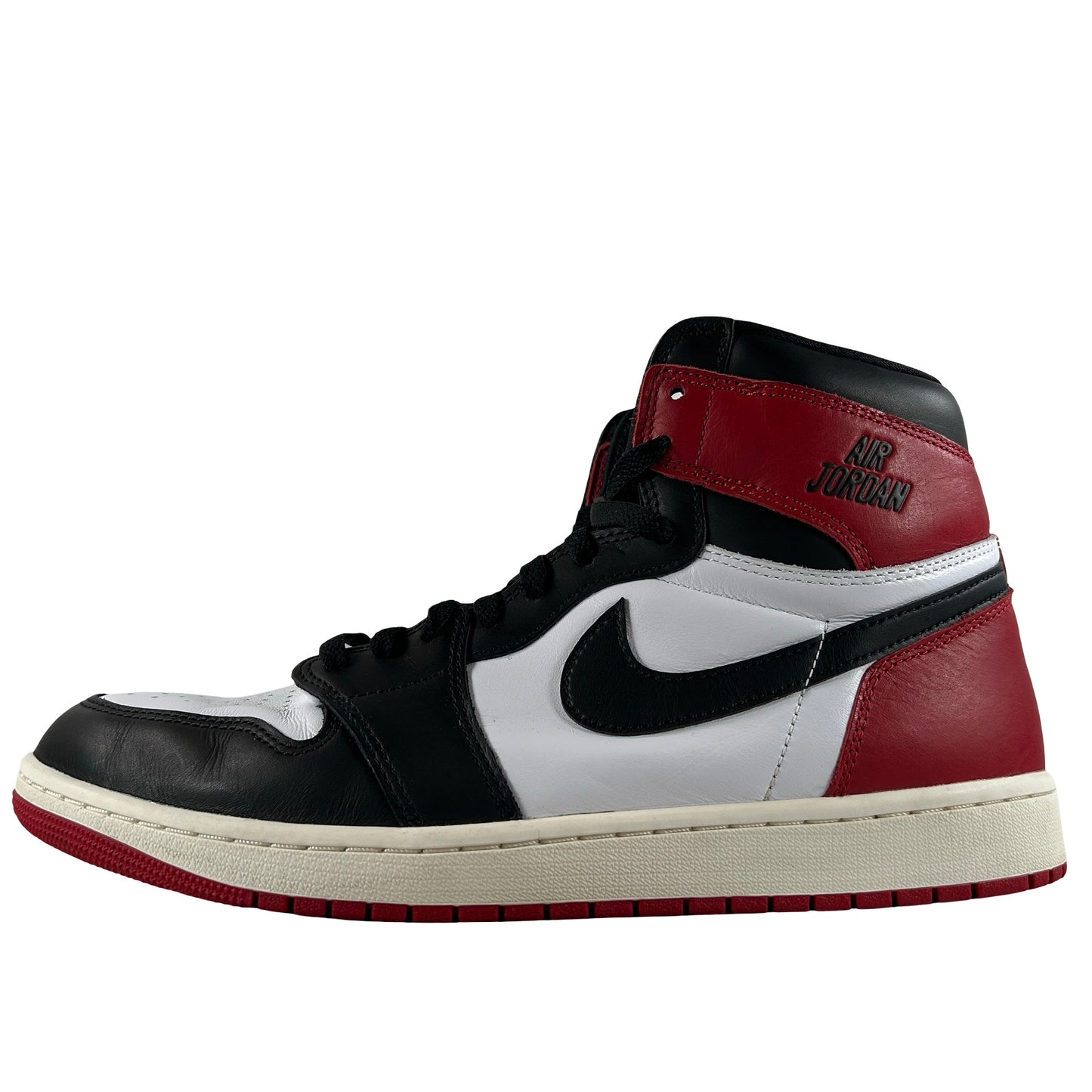 DZ5485 106 Jordan 1 Retro High OG Black Toe Reimagined [USED] - 12 M (Used) (No Box)