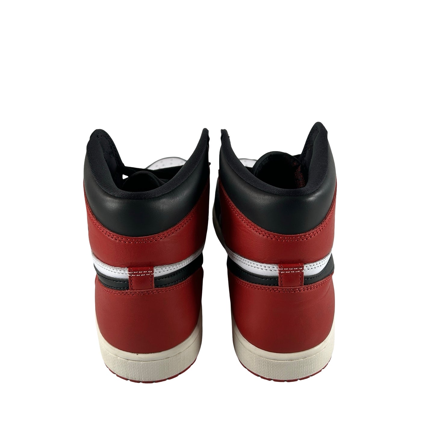 DZ5485 106 Jordan 1 Retro High OG Black Toe Reimagined [USED] - 12 M (Used) (No Box)