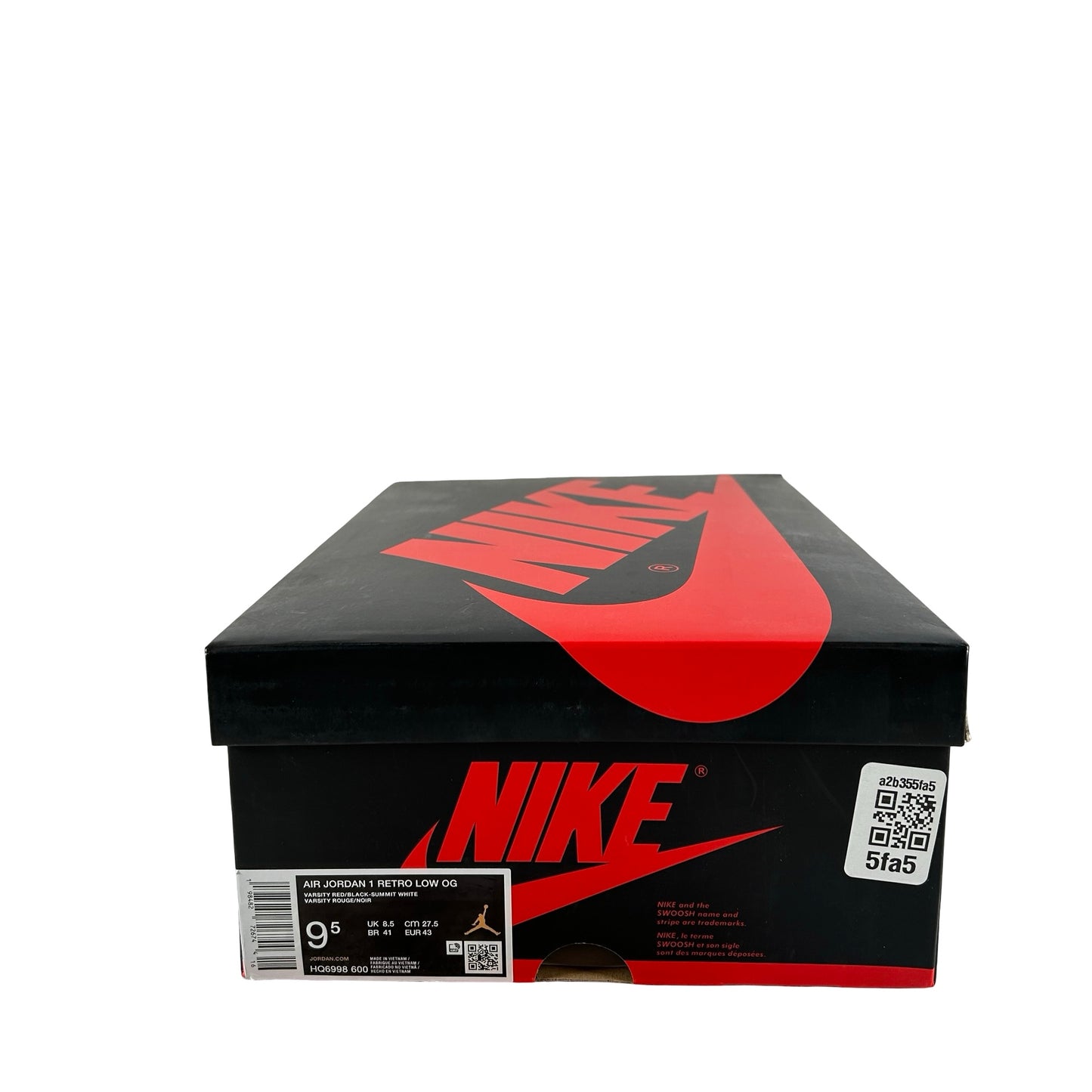 HQ6998 600 Jordan 1 Retro Low OG Chicago (2025) [USED] - 9.5 M (Used)