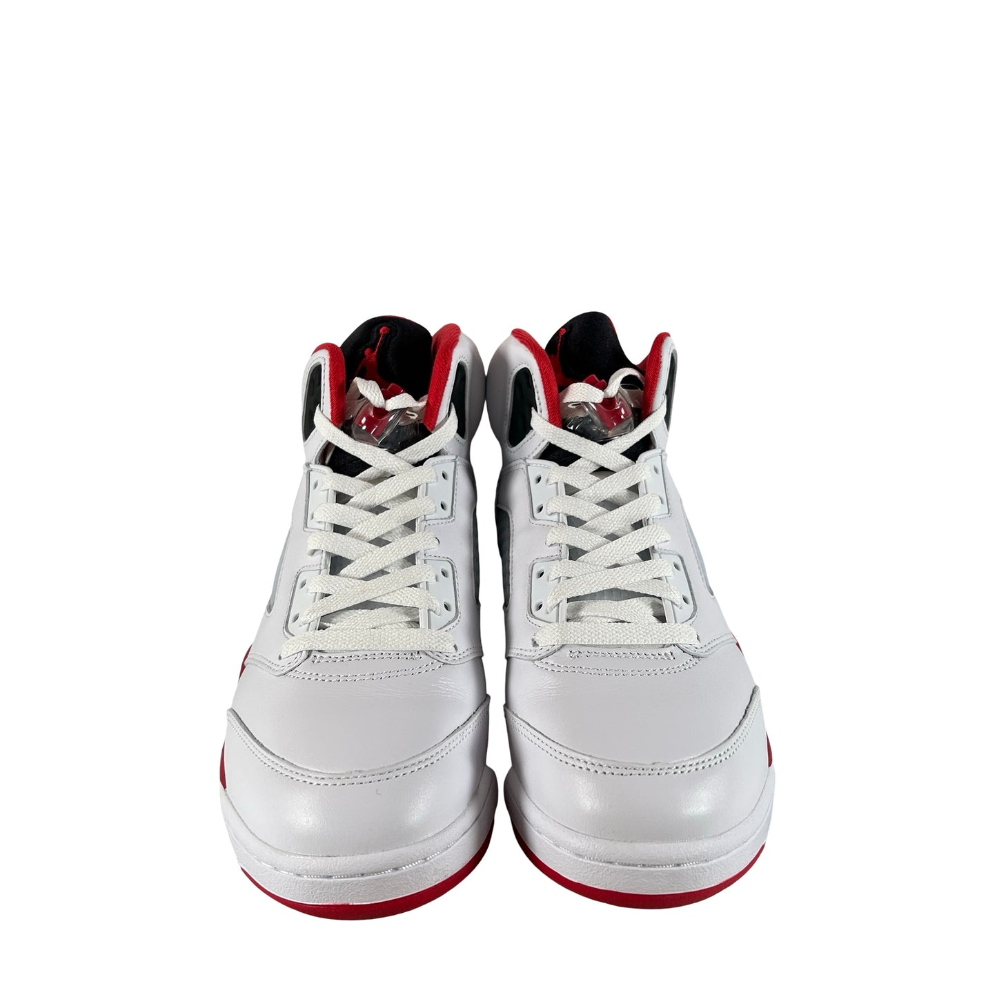 HQ7978 101 Jordan 5 Retro Fire Red Black Tongue (2025) [USED] - 8.5 M (Used)