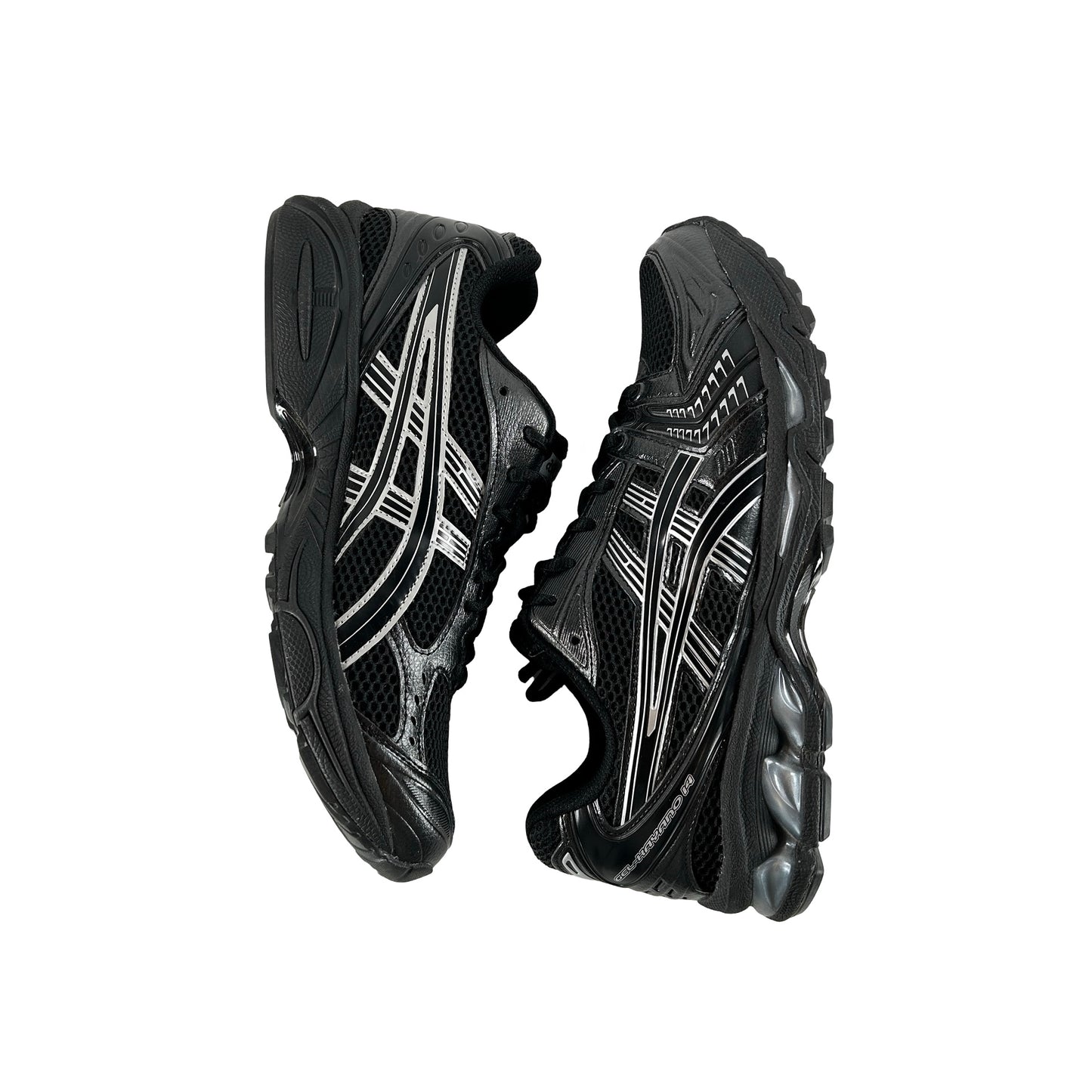 1201A019 006 ASICS Gel-Kayano 14 Black Pure Silver [USED] - 9 M (VNDS)