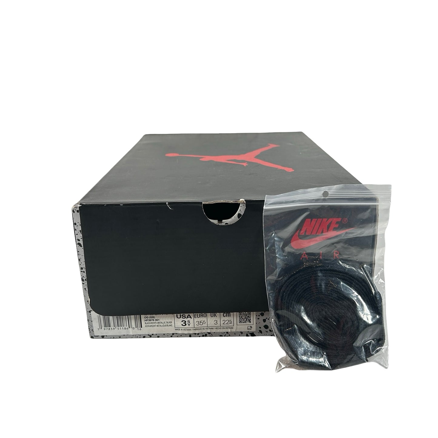 HF3976 001 Jordan 5 Retro OG Black Metallic Reimagined (GS) [USED] - 3.5 Y (Used)