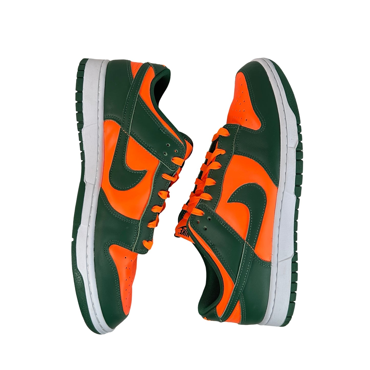 DD1391 300 Nike Dunk Low Retro Miami Hurricanes [USED] - 12 M (Used)