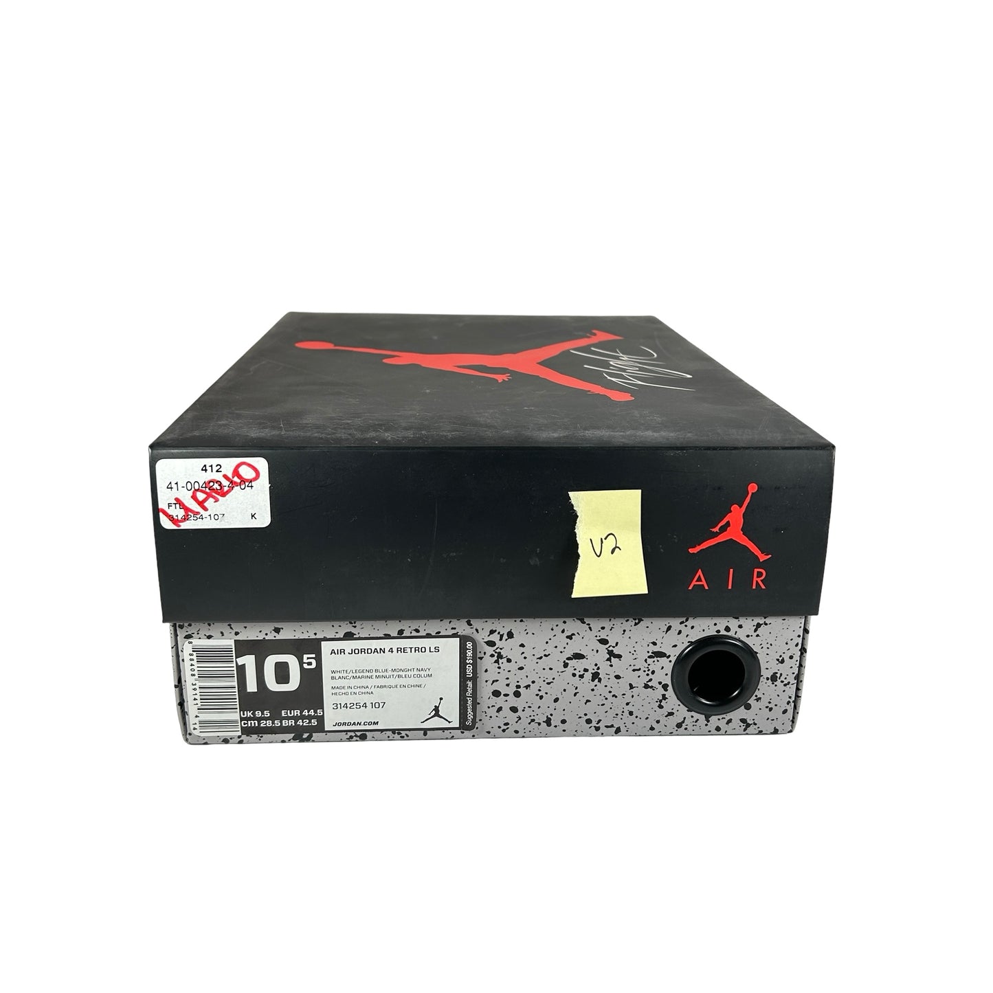 314254 107 Jordan 4 Retro Columbia (2015) [USED] - 10.5 M (Used2)