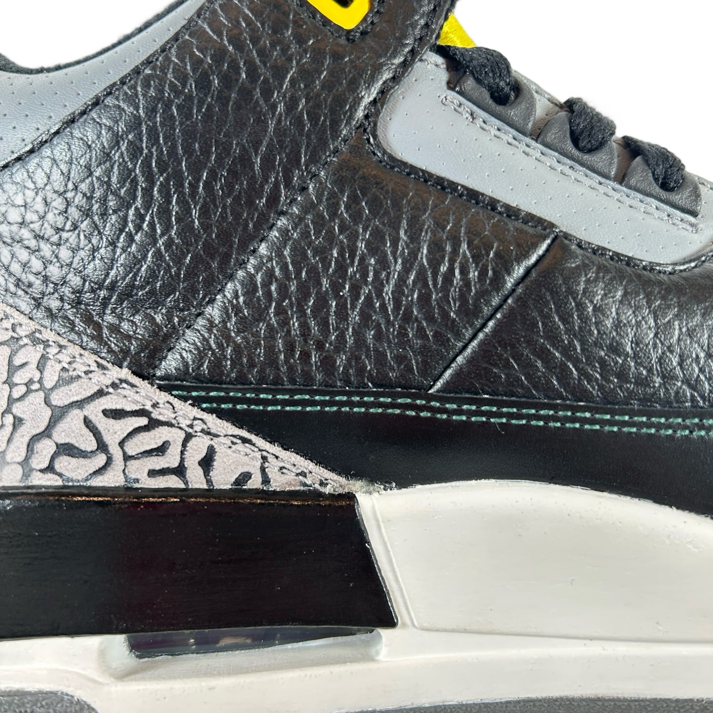 HO11 MNJDLS 5 Jordan 3 Retro Oregon Ducks Pit Crew Negro