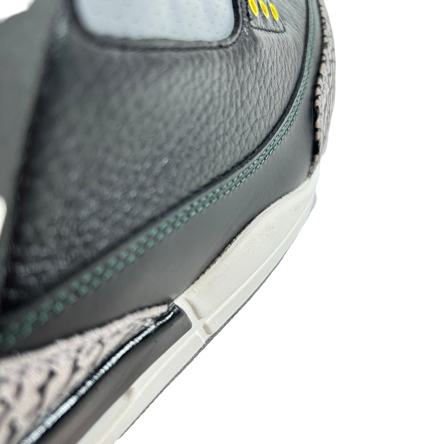 HO11 MNJDLS 5 Jordan 3 Retro Oregon Ducks Pit Crew Negro