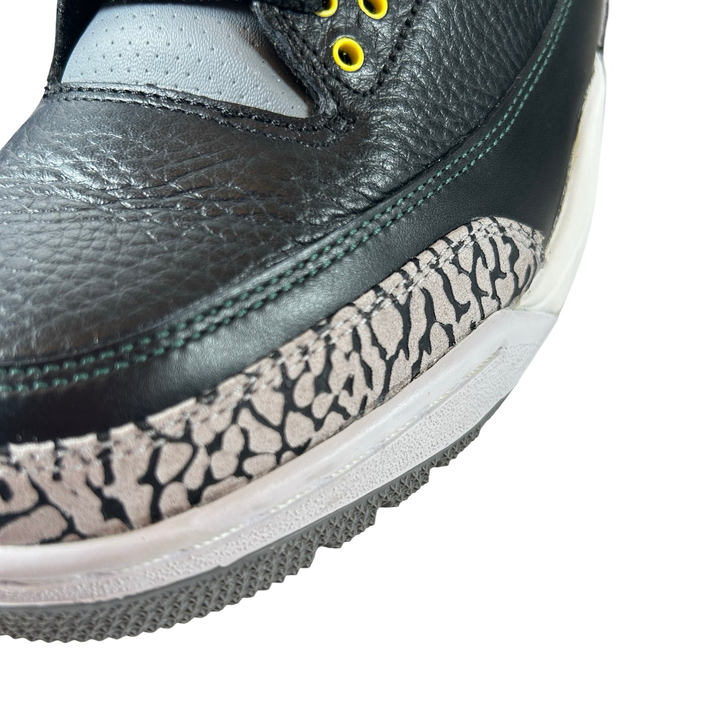 HO11 MNJDLS 5 Jordan 3 Retro Oregon Ducks Pit Crew Negro