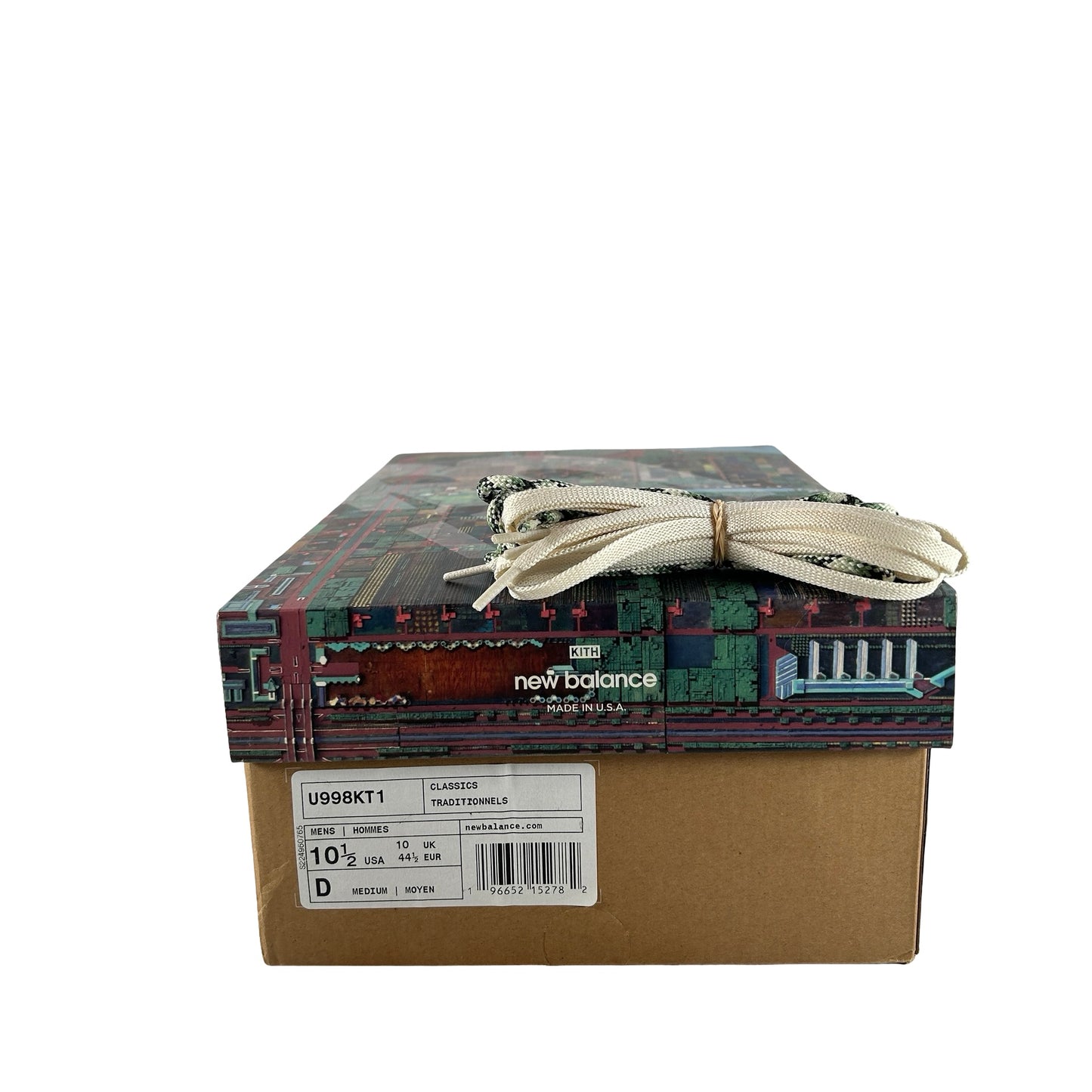 U998KT1 New Balance 998 Ronnie Fieg & Frank Lloyd Wright Foundation Broadacre City Aloe Wash [USED] - 10.5 M (Used)