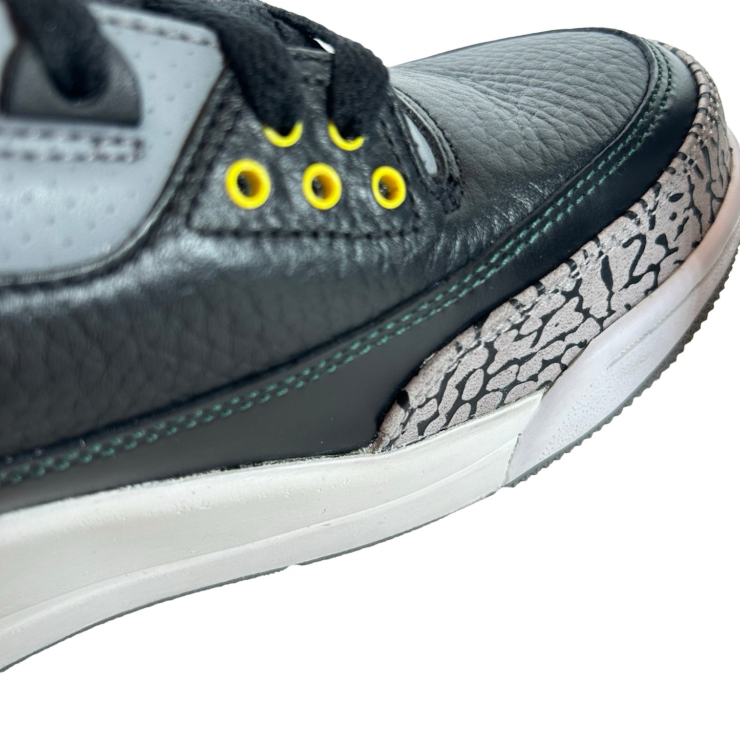 HO11 MNJDLS 5 Jordan 3 Retro Oregon Ducks Pit Crew Negro