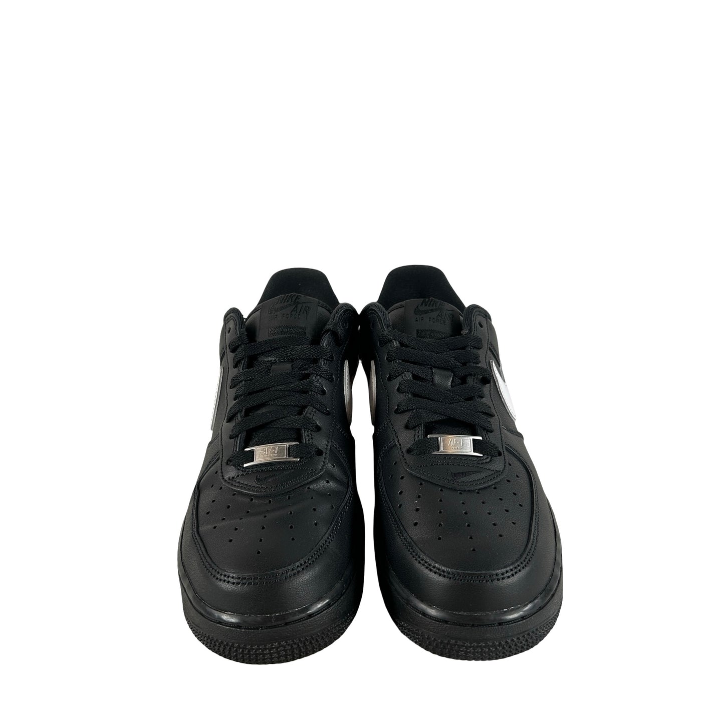 CU9225 002 Nike Air Force 1 Low Supreme Black White [USED] - 8 M (Used)