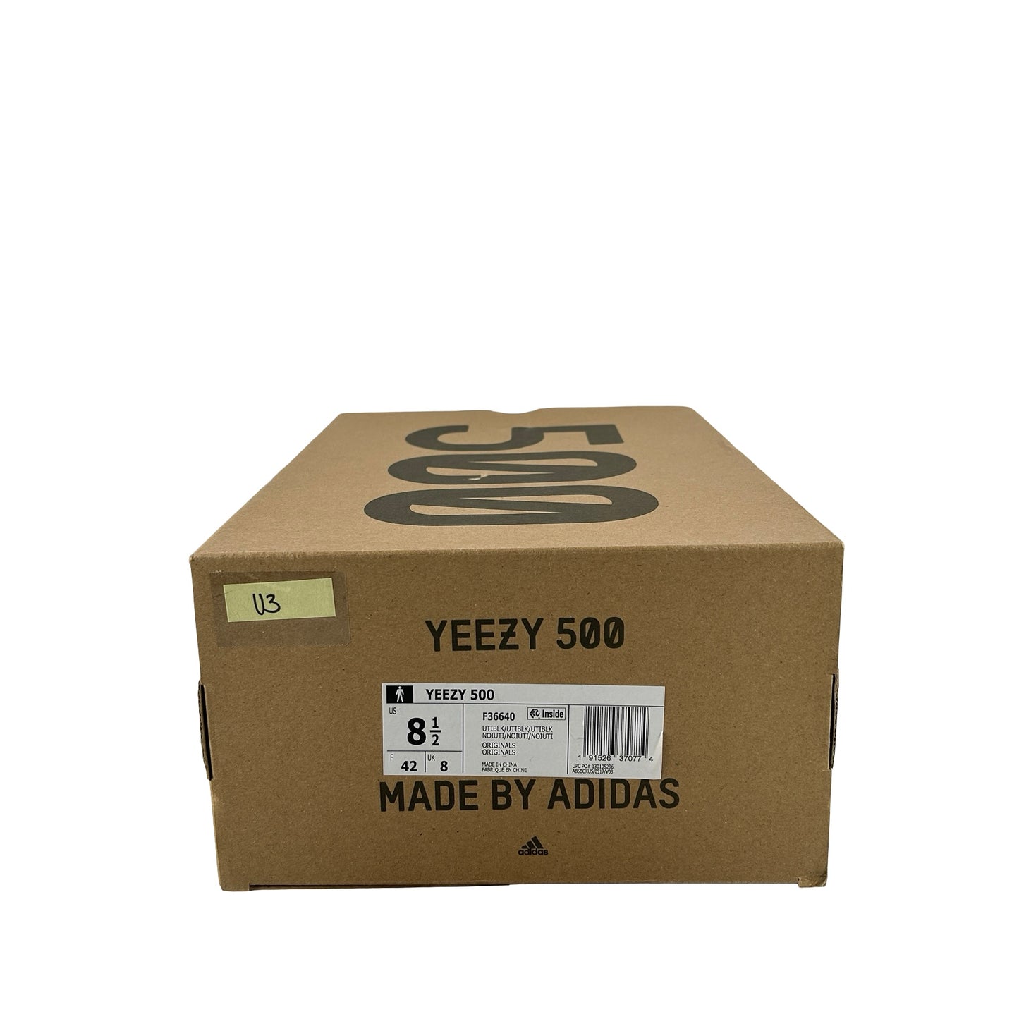 F36640 Adidas Yeezy 500 Utility Black [USED] - 8.5 M (Used3)
