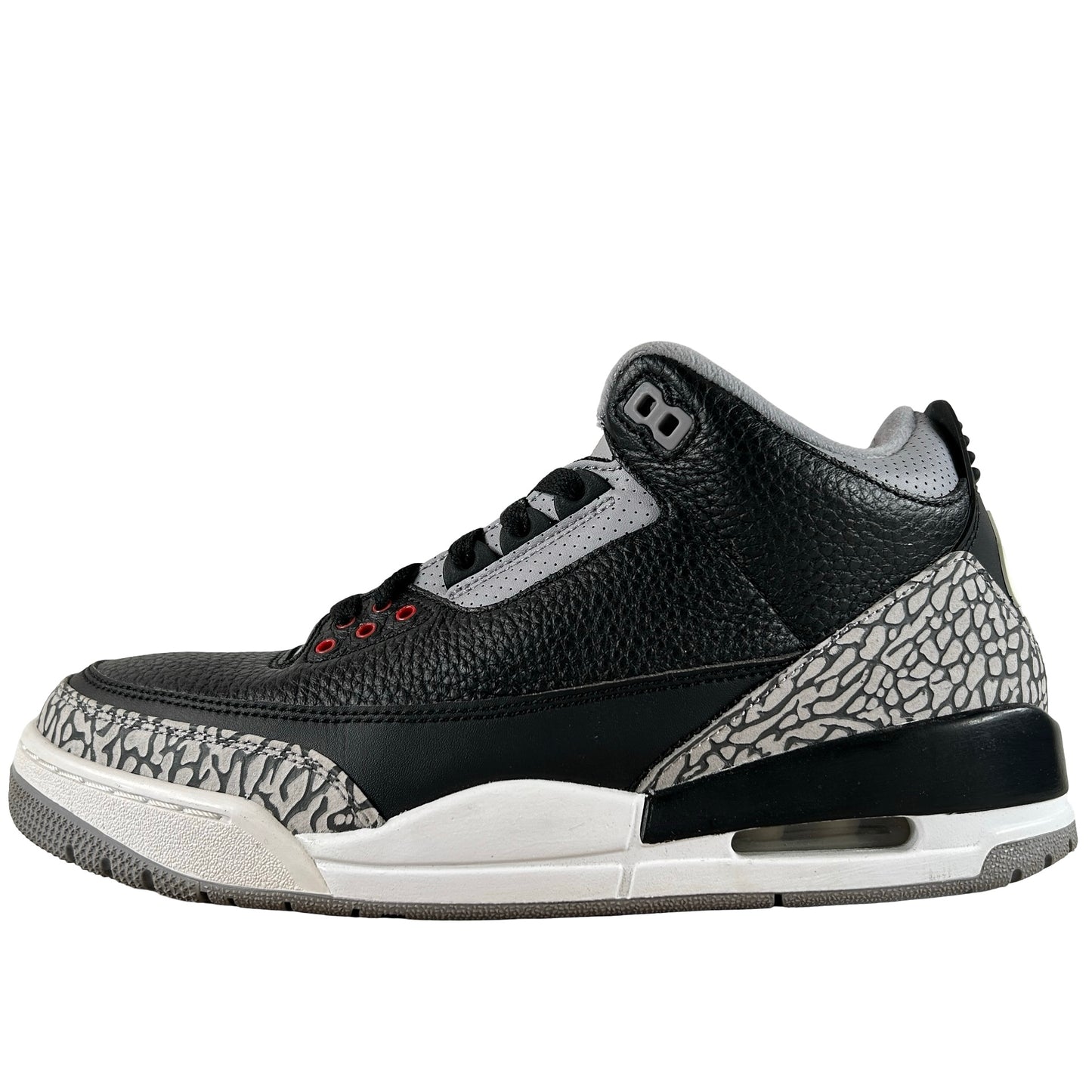 854262 001 Jordan 3 Retro Black Cement (2018) [USED] - 9.5 M (Used10)
