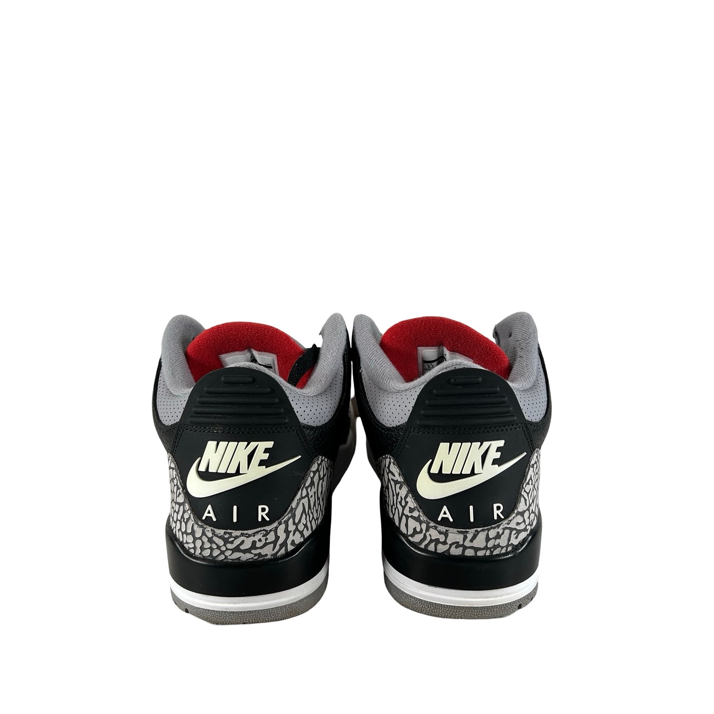 854262 001 Jordan 3 Retro Black Cement (2018) [USED] - 9.5 M (Used10)