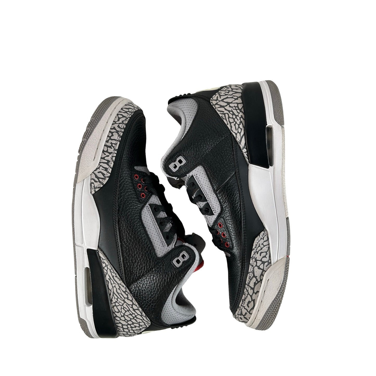 854262 001 Jordan 3 Retro Black Cement (2018) [USED] - 9.5 M (Used10)
