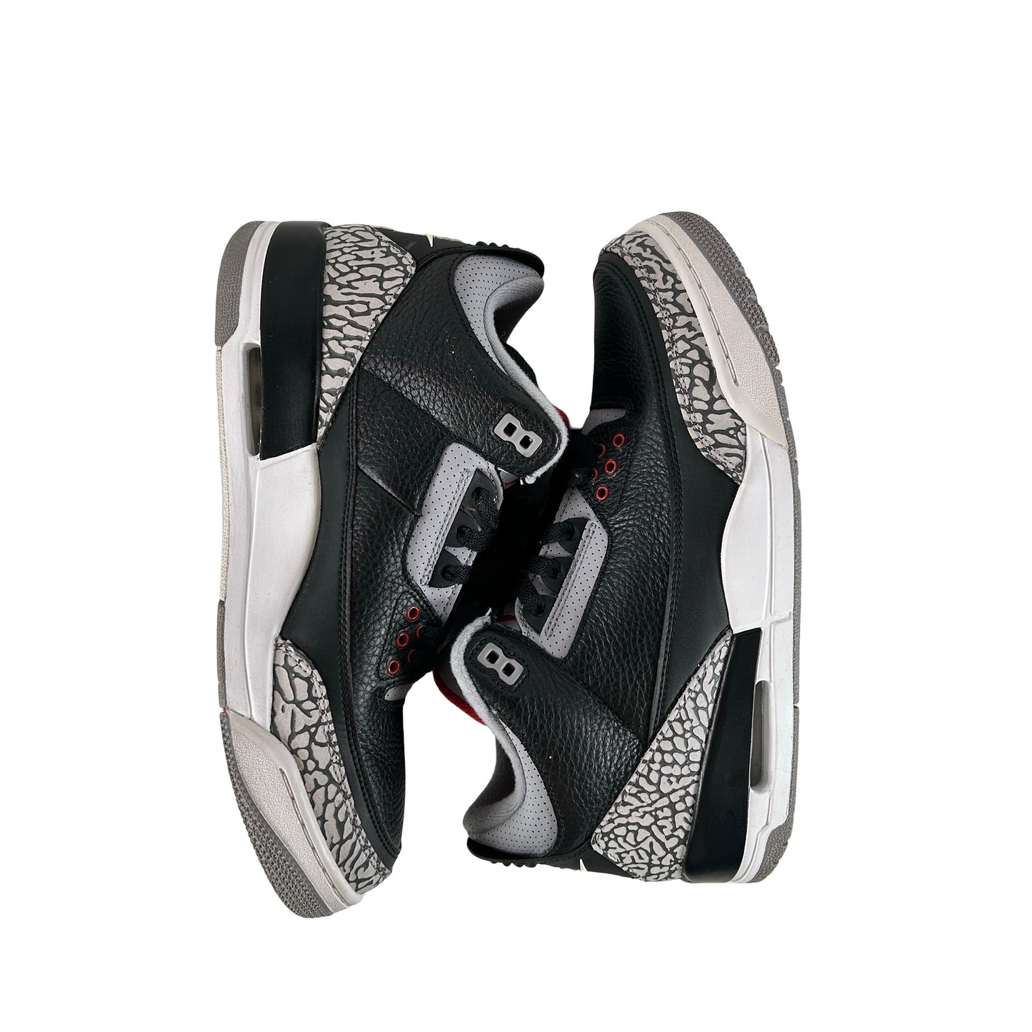 854262 001 Jordan 3 Retro Black Cement (2018) [USED] - 9.5 M (Used10)