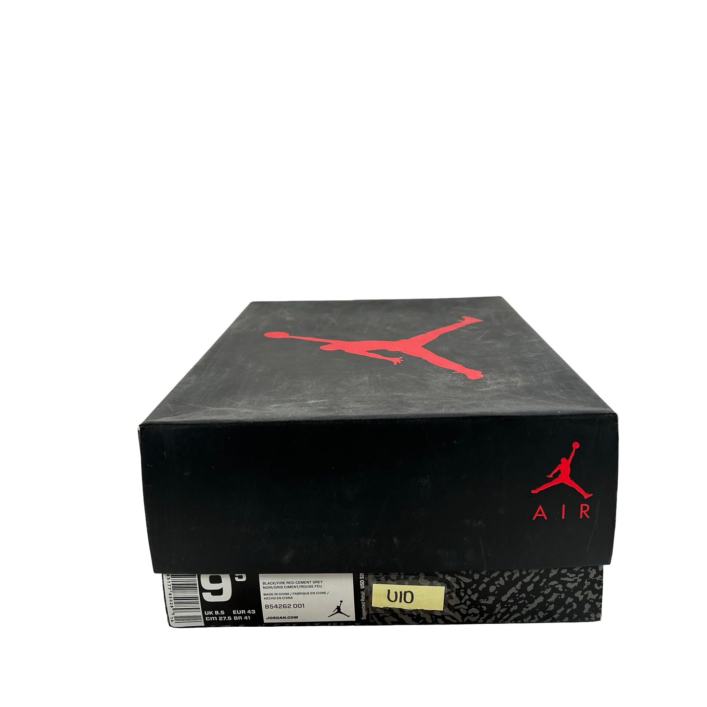854262 001 Jordan 3 Retro Black Cement (2018) [USED] - 9.5 M (Used10)