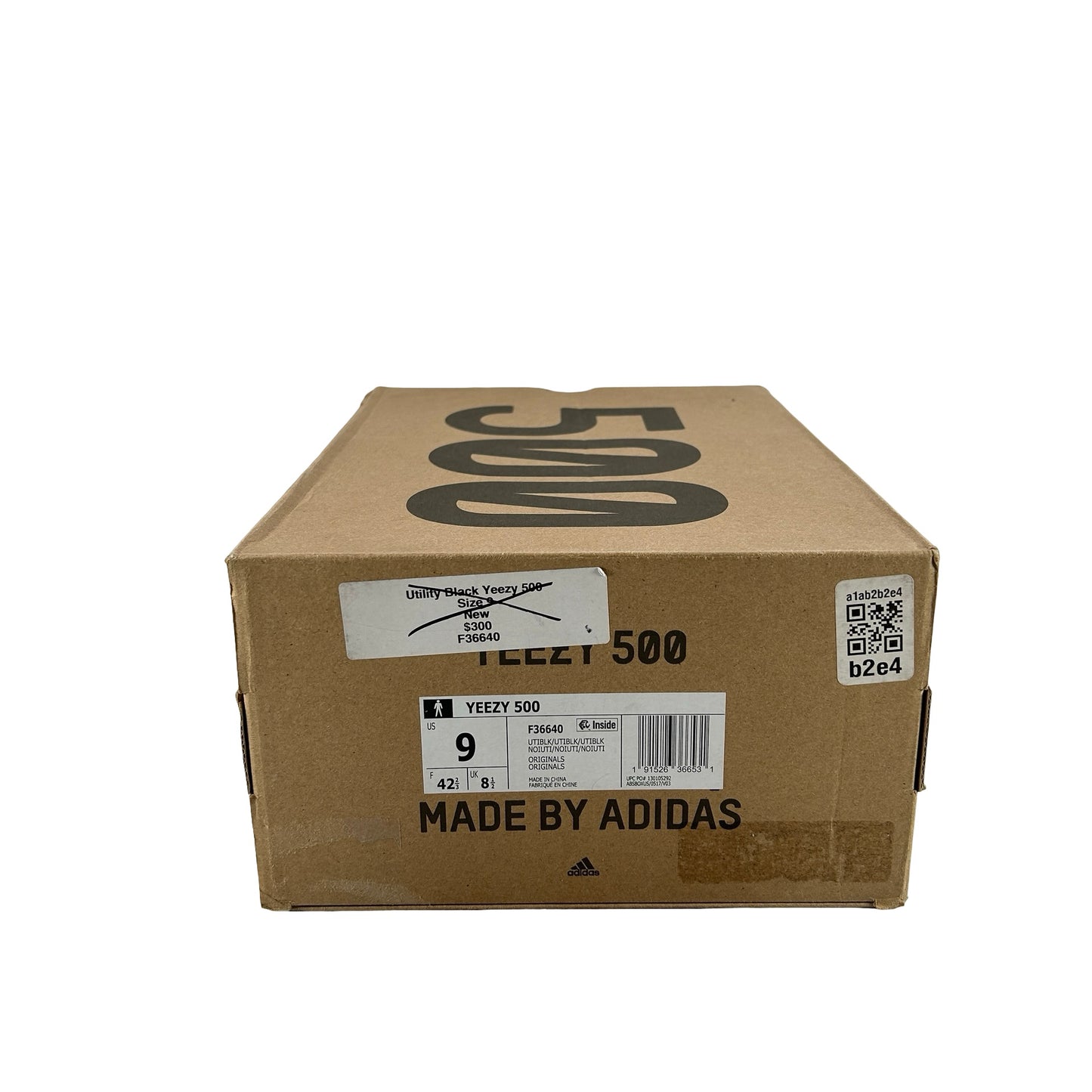 F36640 Adidas Yeezy 500 Utility Black [USED] - 9 M (Used)